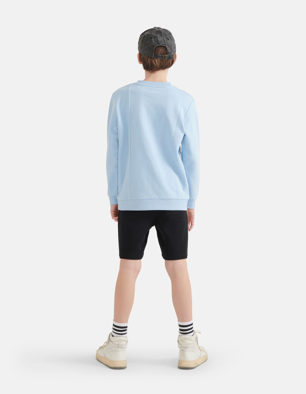 Regular Fit Pullover Hellblau SHOEBY BOYS
