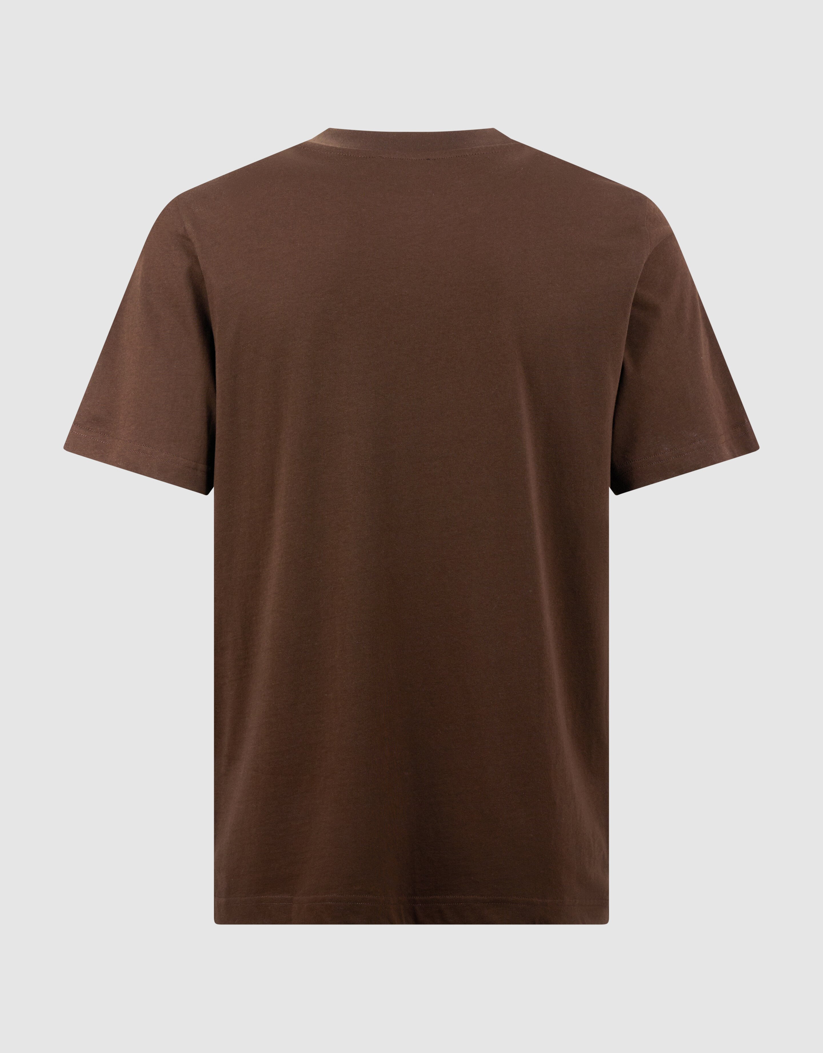Radar Artwork T-Shirt Dunkelbraun SHOEBY MEN