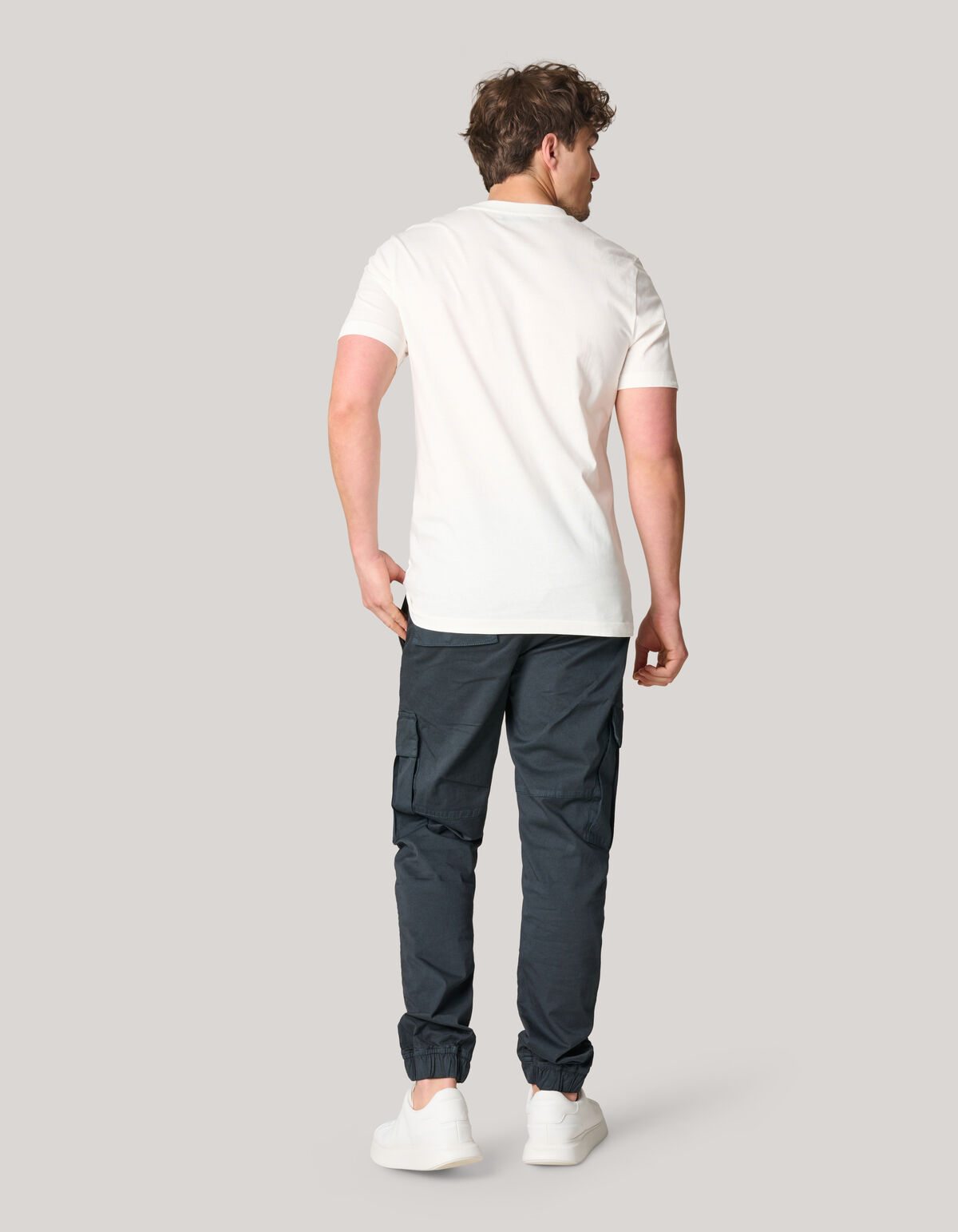 Cargo Broek Donkergrijs SHOEBY MEN