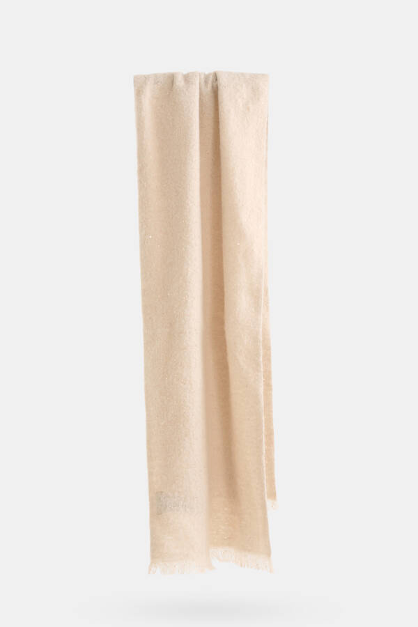 Paillettenschal Beige SHOEBY ACCESSOIRES