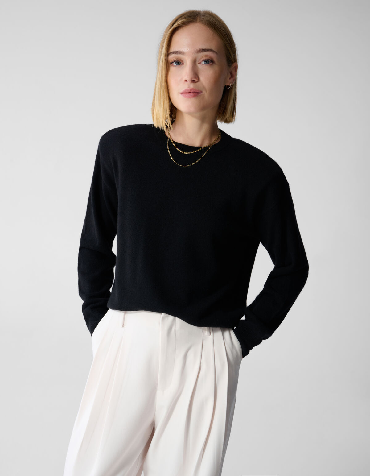 Weiche Strickpullover Schwarz By Lonneke SHOEBY WOMEN