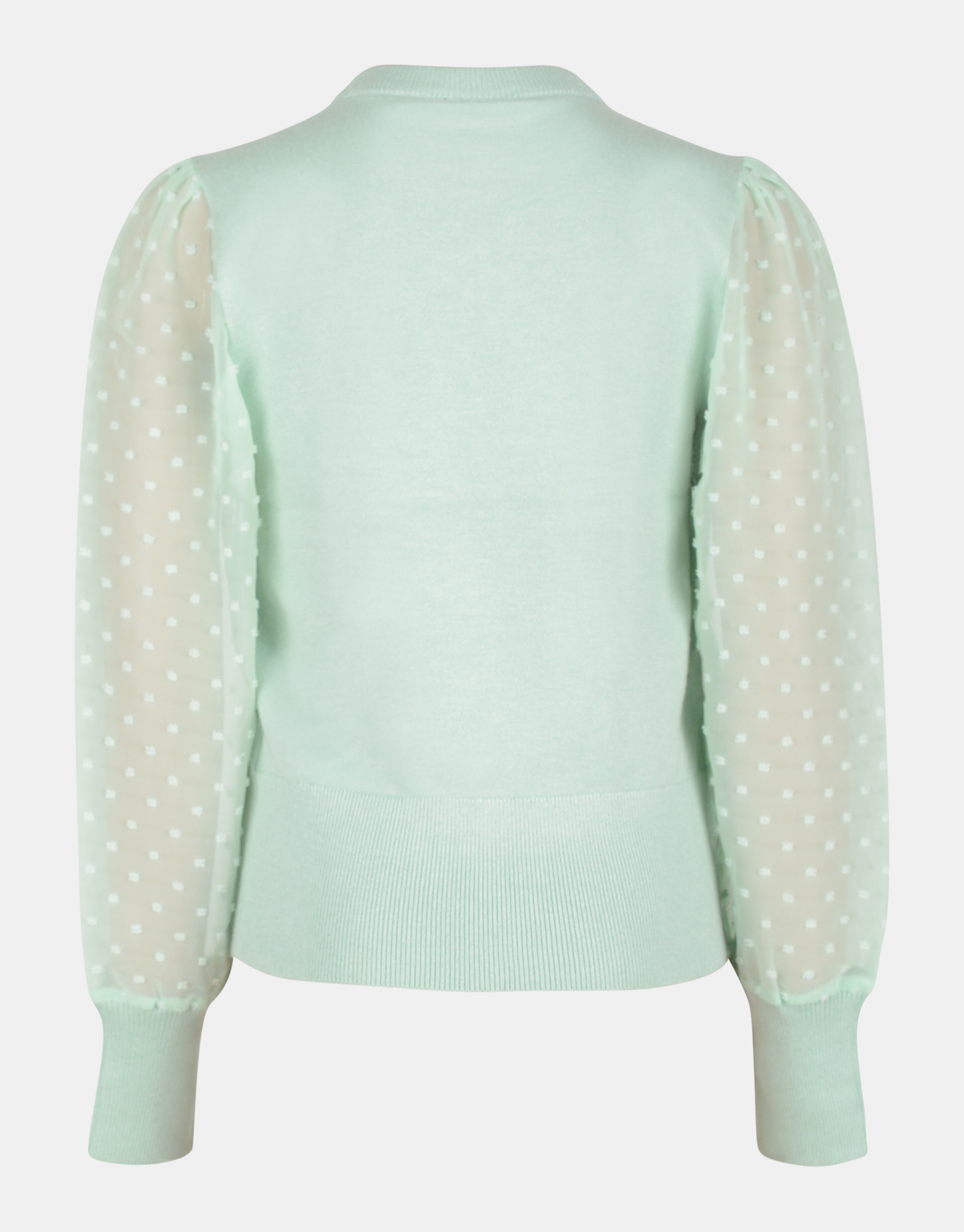 Mesh-Punkt-Pullover JILL&MITCH