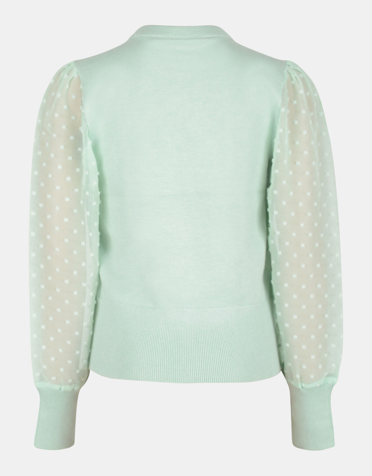 Mesh-Punkt-Pullover JILL&MITCH