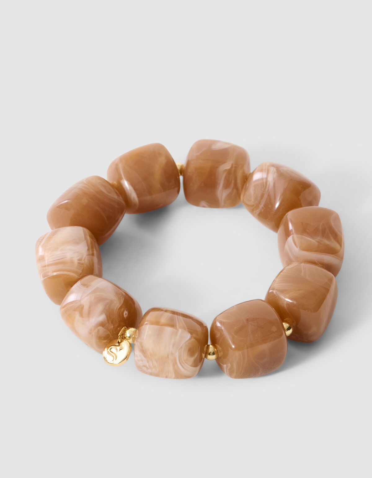 Steinarmband Braun SHOEBY ACCESSOIRES