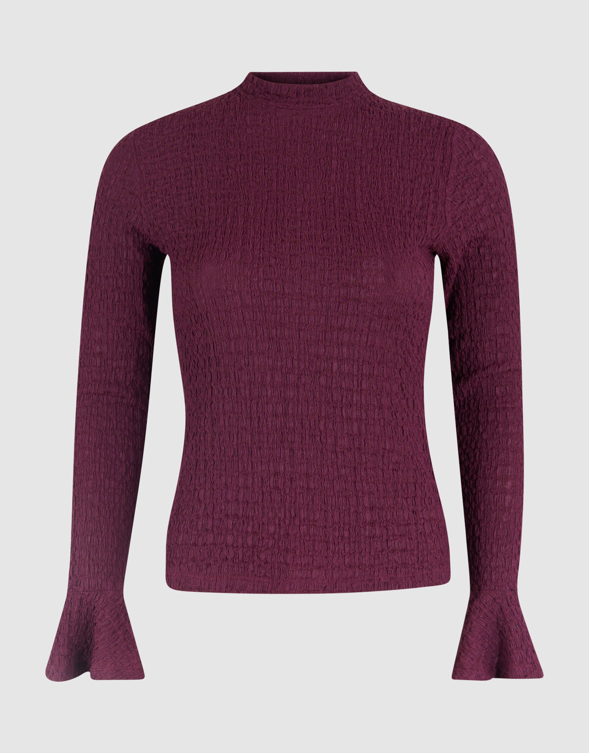 Crinkle Top Dunkelrot SHOEBY WOMEN