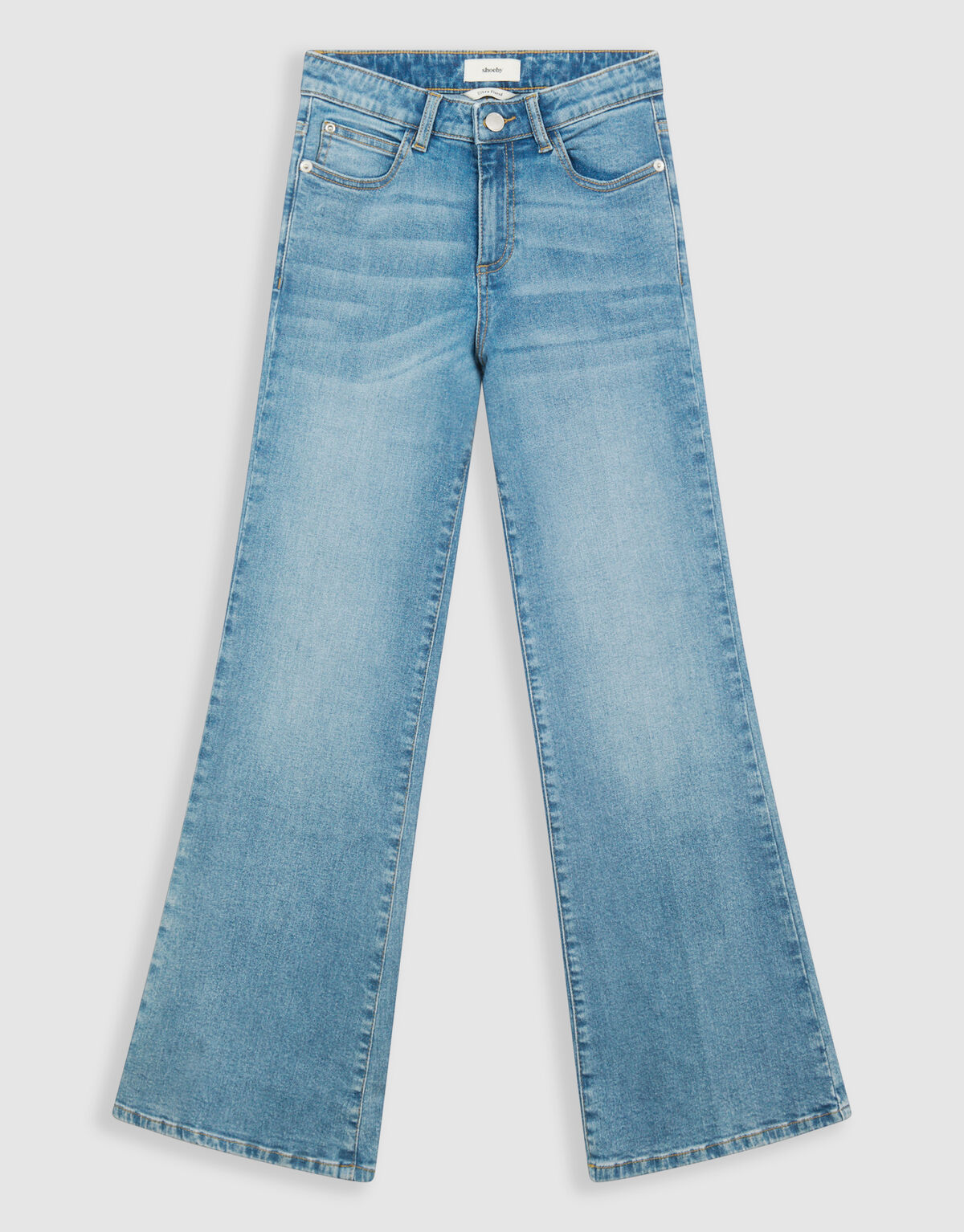 Flared Fit Jeans Blau SHOEBY GIRLS