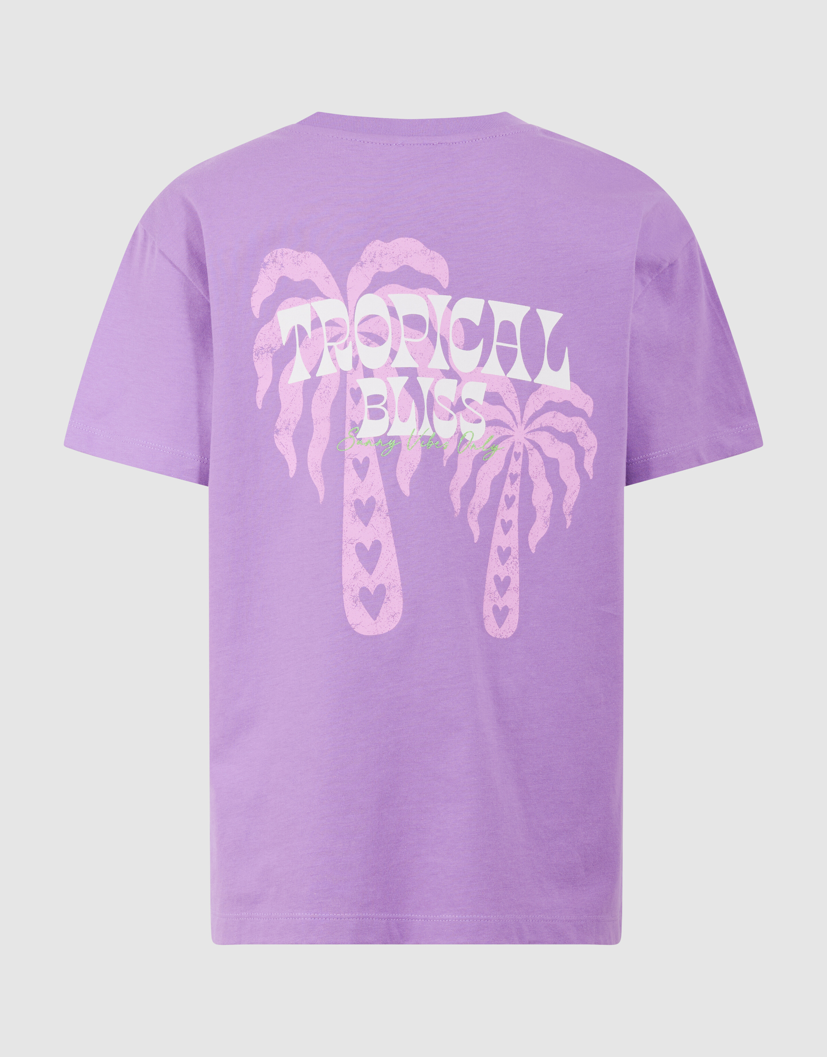 Tropical Bliss Artwork T-Shirt Lila SHOEBY GIRLS
