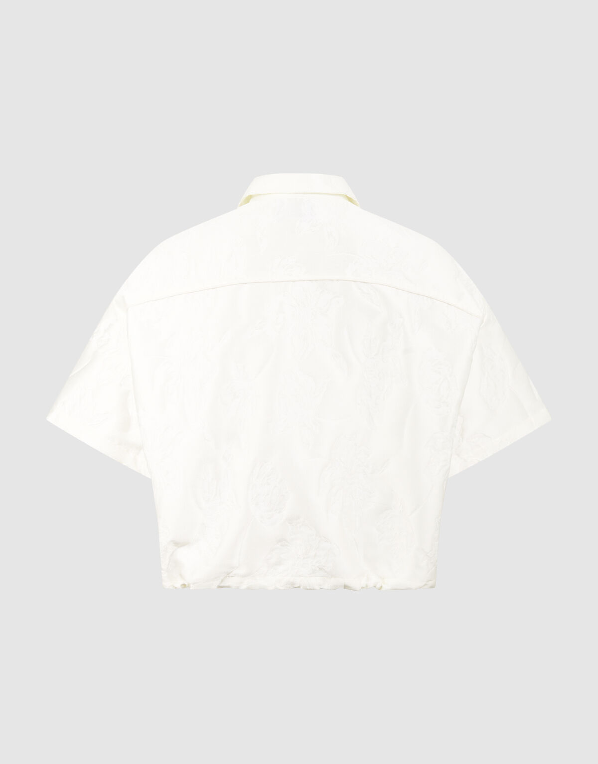 Oversized Jacquard Jacke Off-White SHOEBY WOMEN