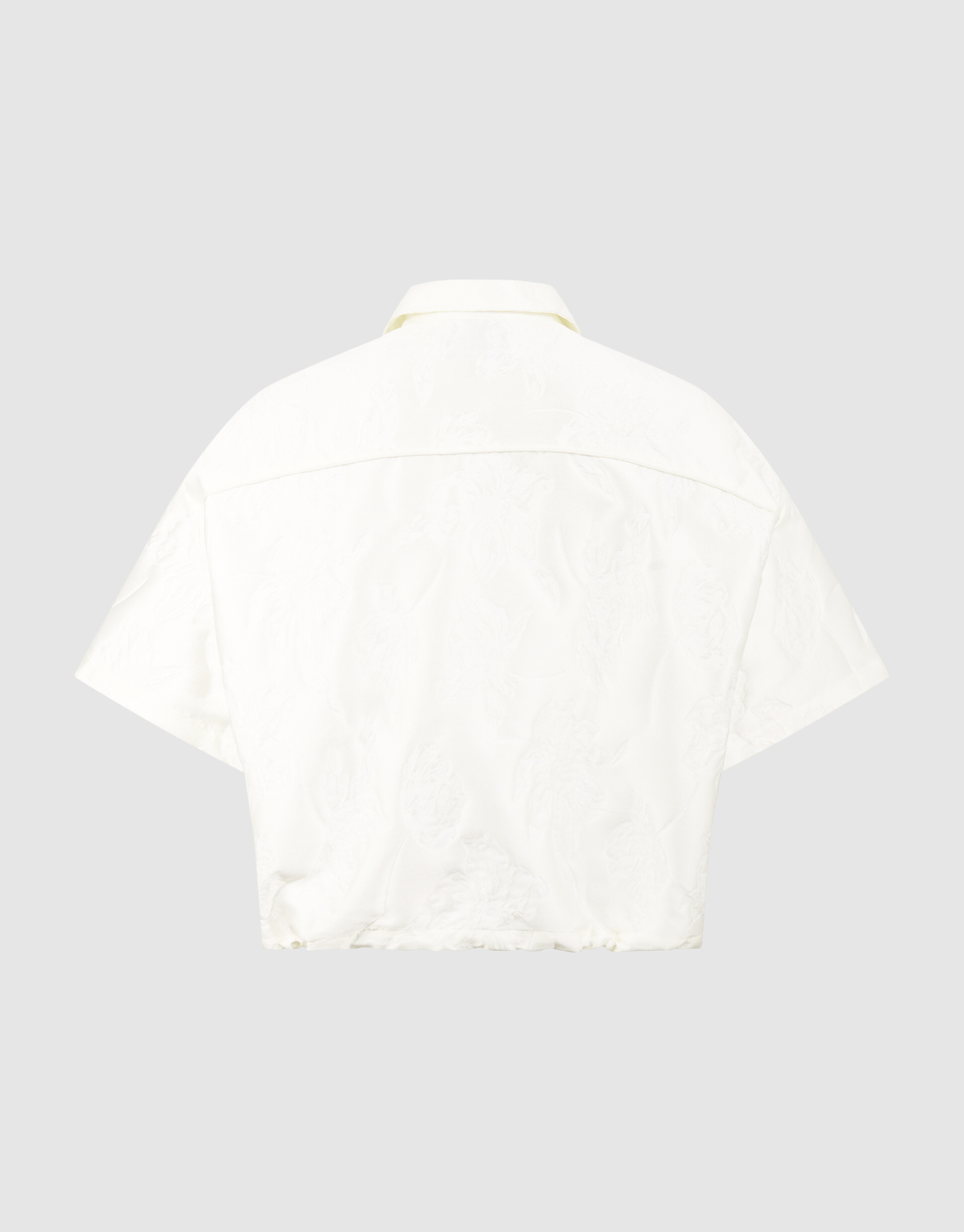 Oversized Jacquard Jacke Off-White SHOEBY WOMEN