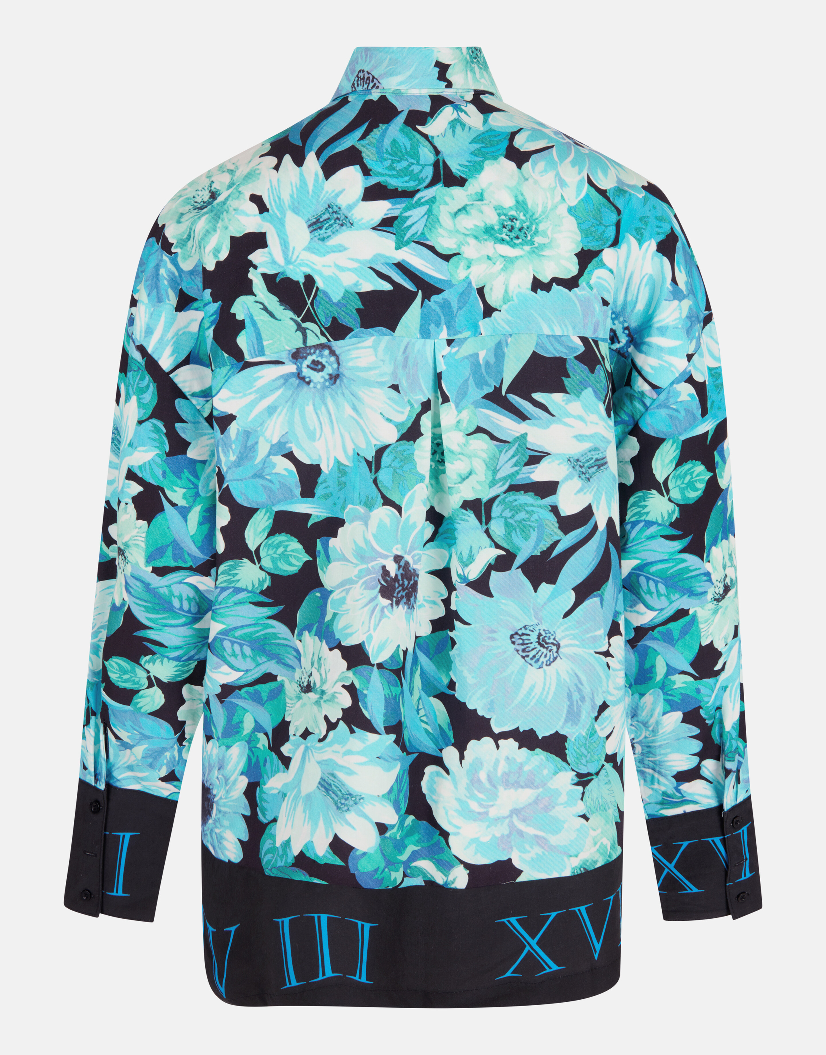 Bluse mit Blumendruck Blau SHOEBY WOMEN