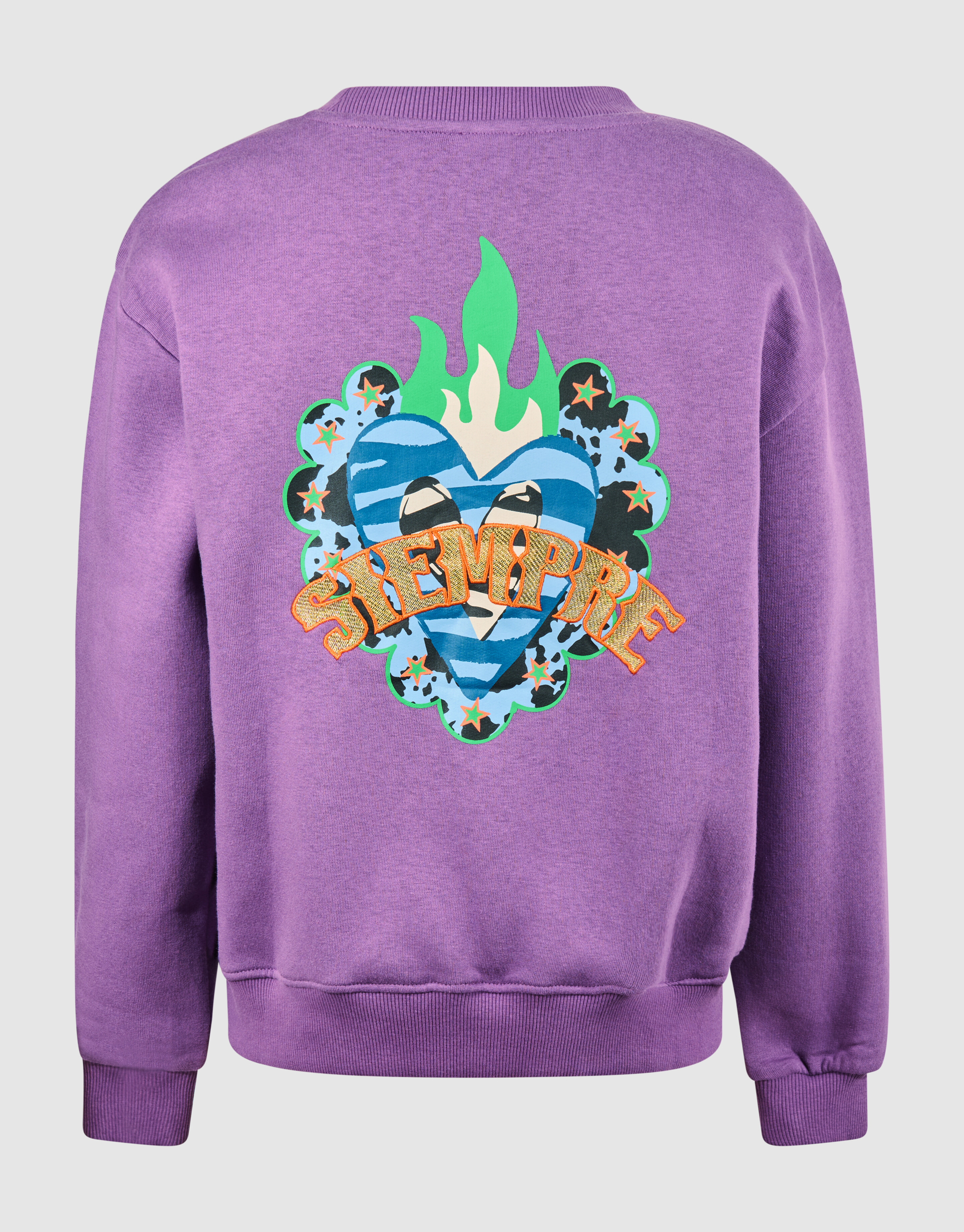 Herz-Motiv-Pullover Lila SHOEBY GIRLS