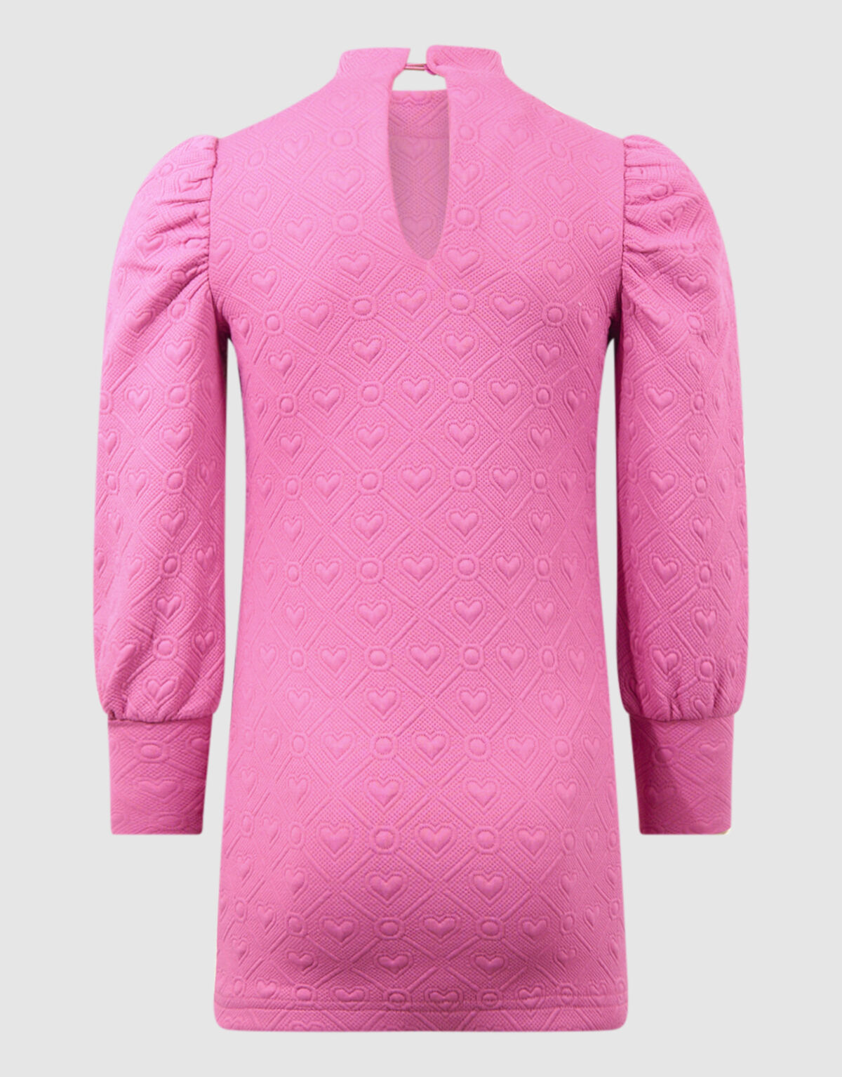 Jacquard Mini Kleid Rosa SHOEBY GIRLS