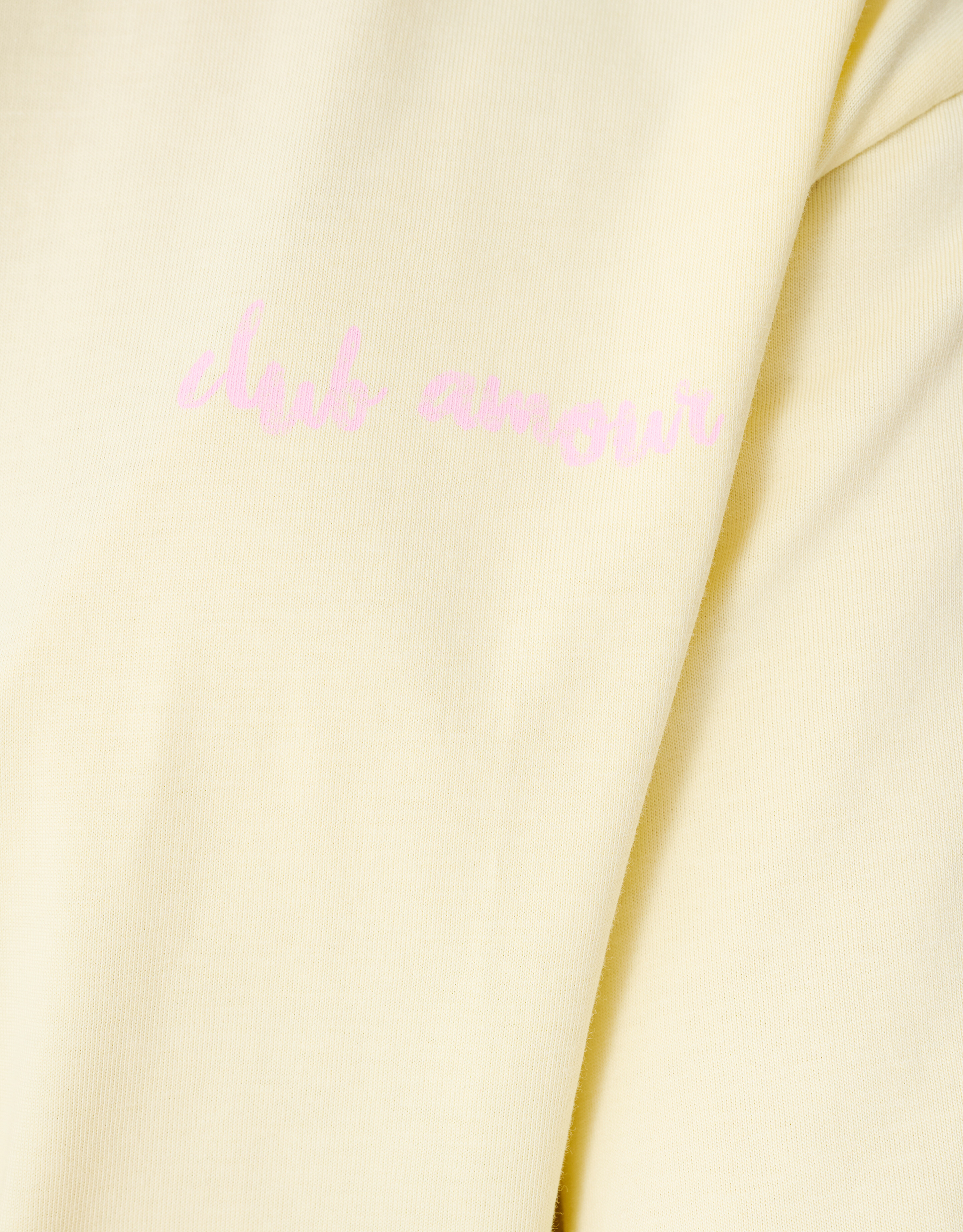 Cocktail Kunst T-Shirt Lichtgelb SHOEBY WOMEN
