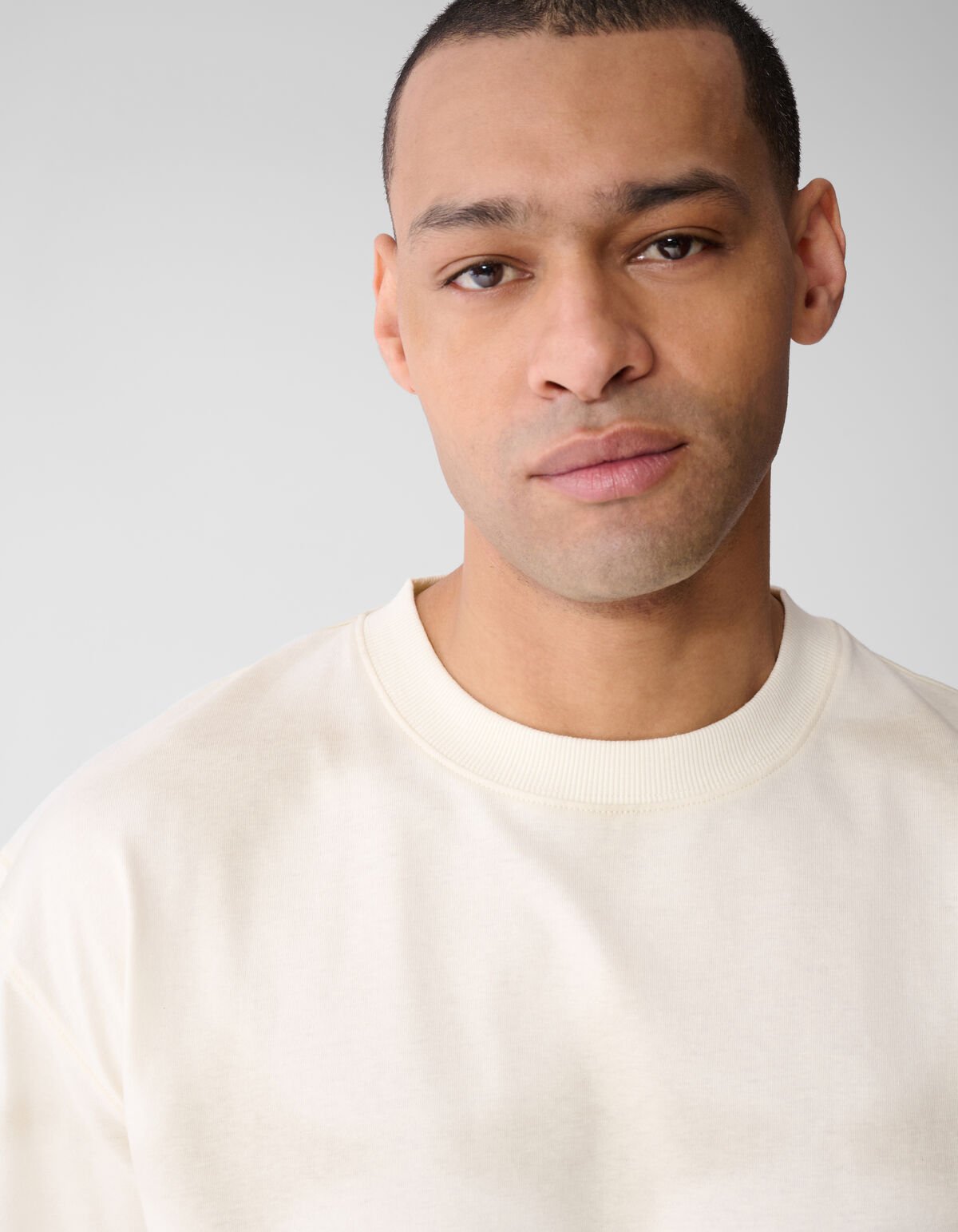 All over Spark Artwork T-Shirt Off-White SHOEBY MEN