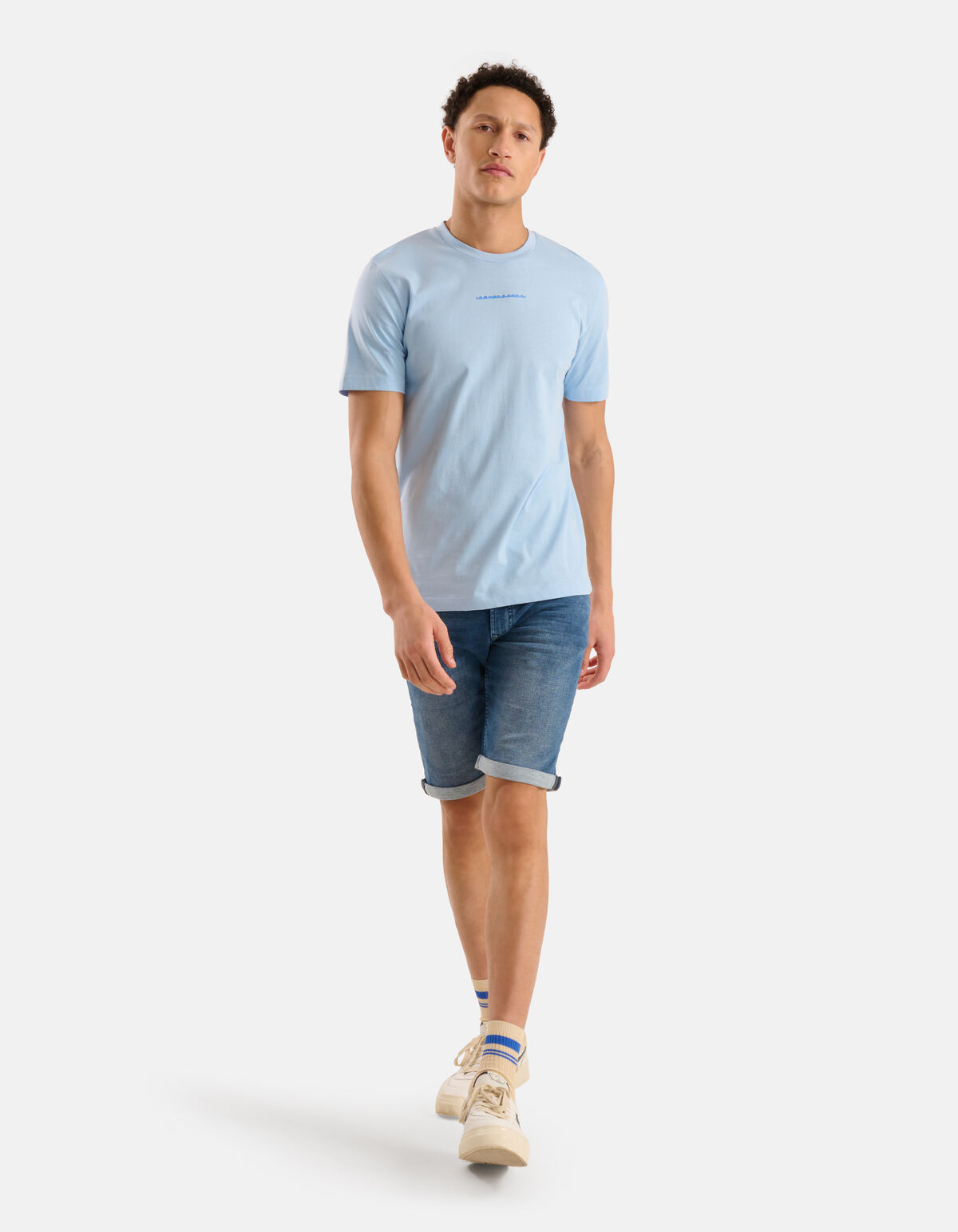 Artwork T-shirt Hellblau SHOEBY MEN