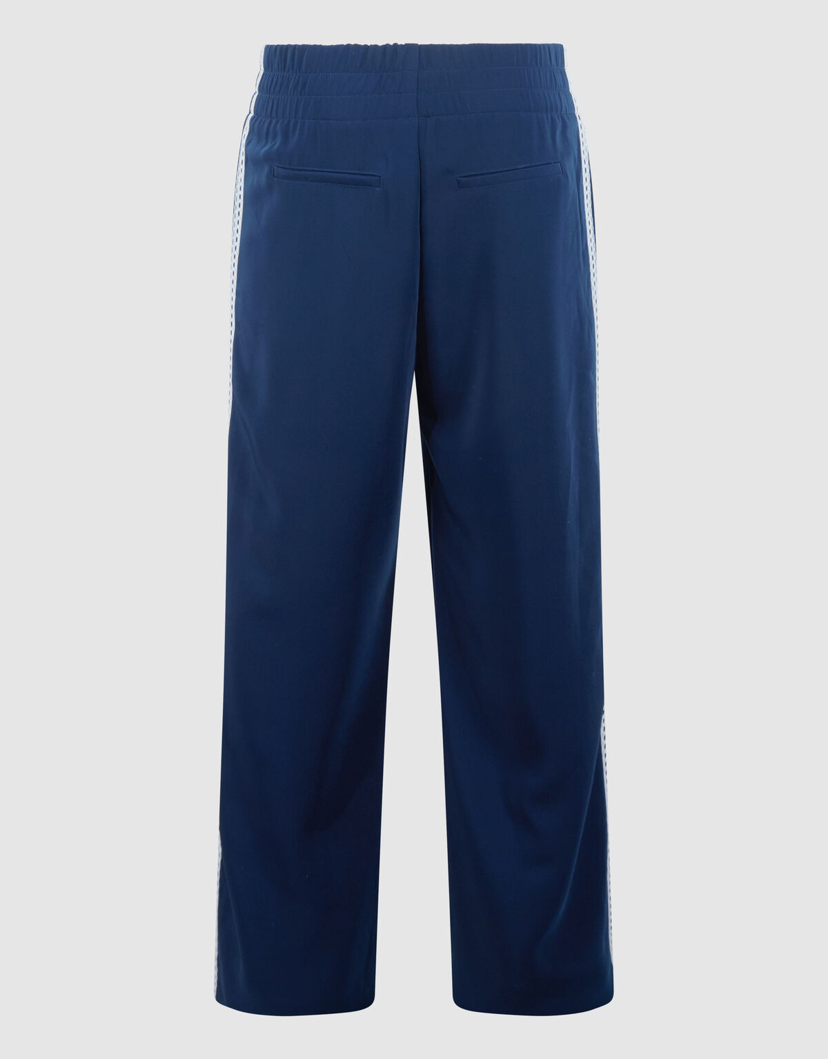 Kanten Wide-Leg-Hose Dunkelblau SHOEBY WOMEN