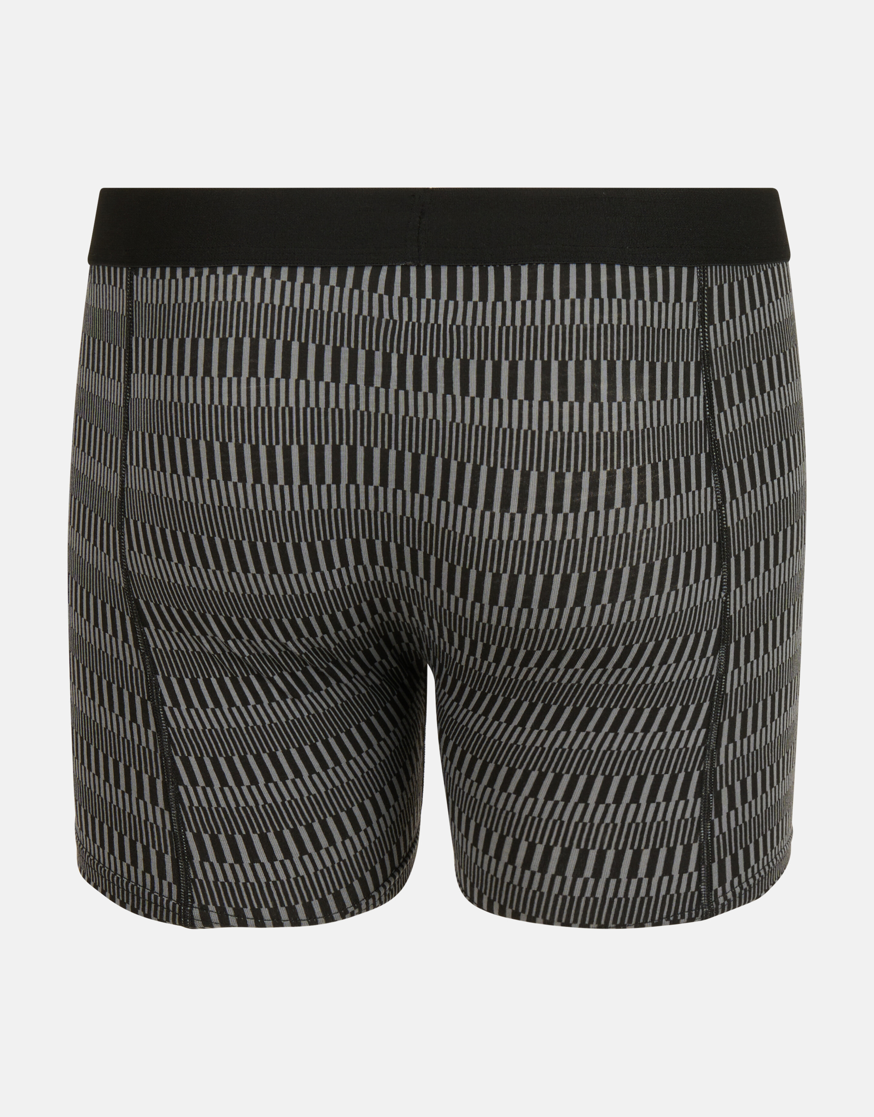 Gestreifte Boxershorts Grau SHOEBY ACCESSOIRES