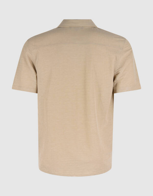 Piqué-Hemd Sand SHOEBY MEN