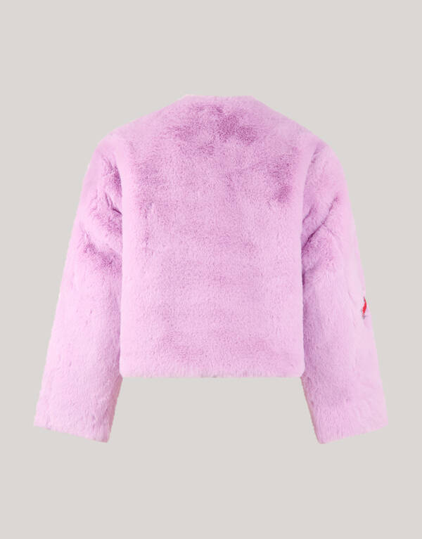 Kunstpelz Jacke Hell Lila SHOEBY WOMEN