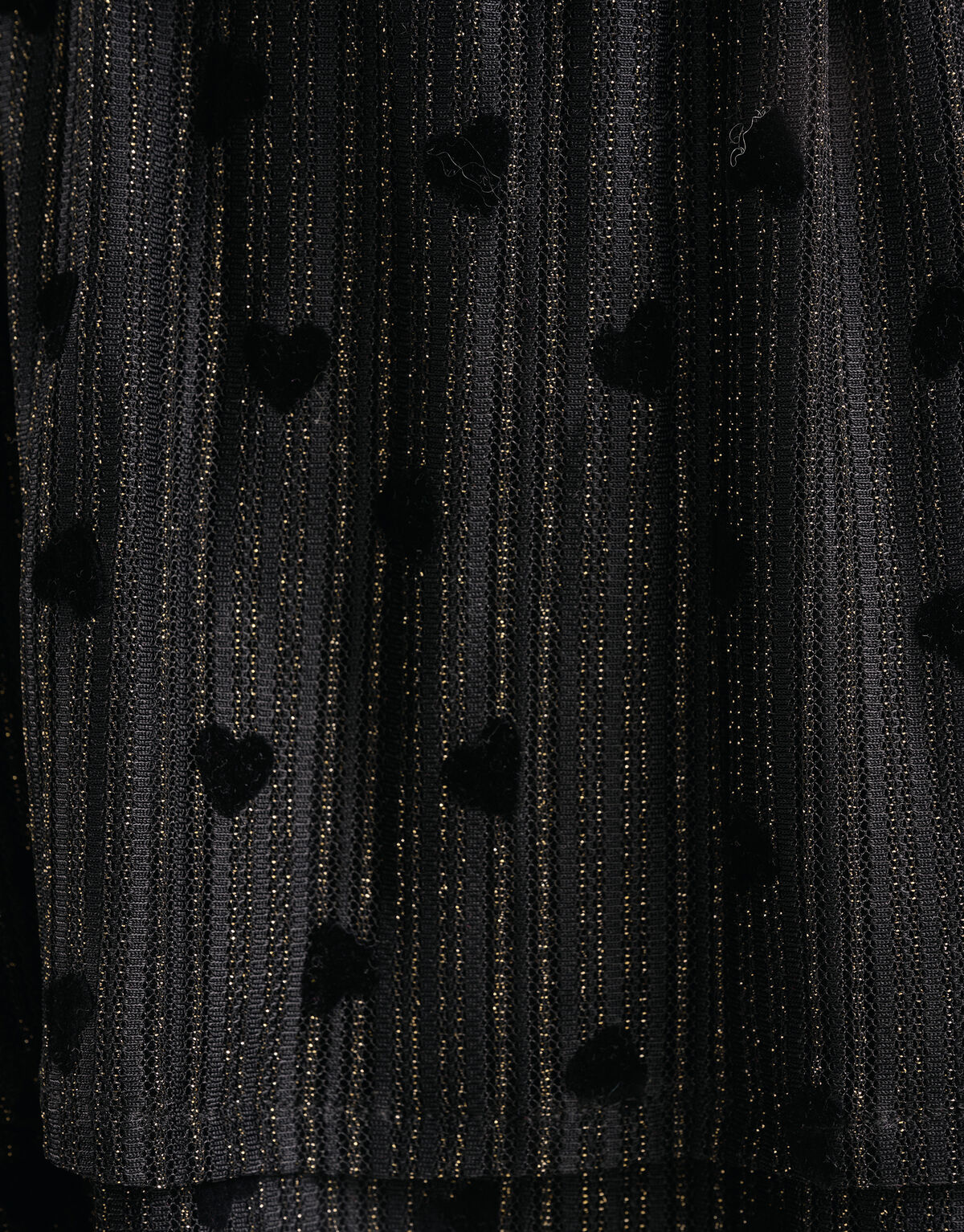 Mesh-Rock Schwarz SHOEBY GIRLS