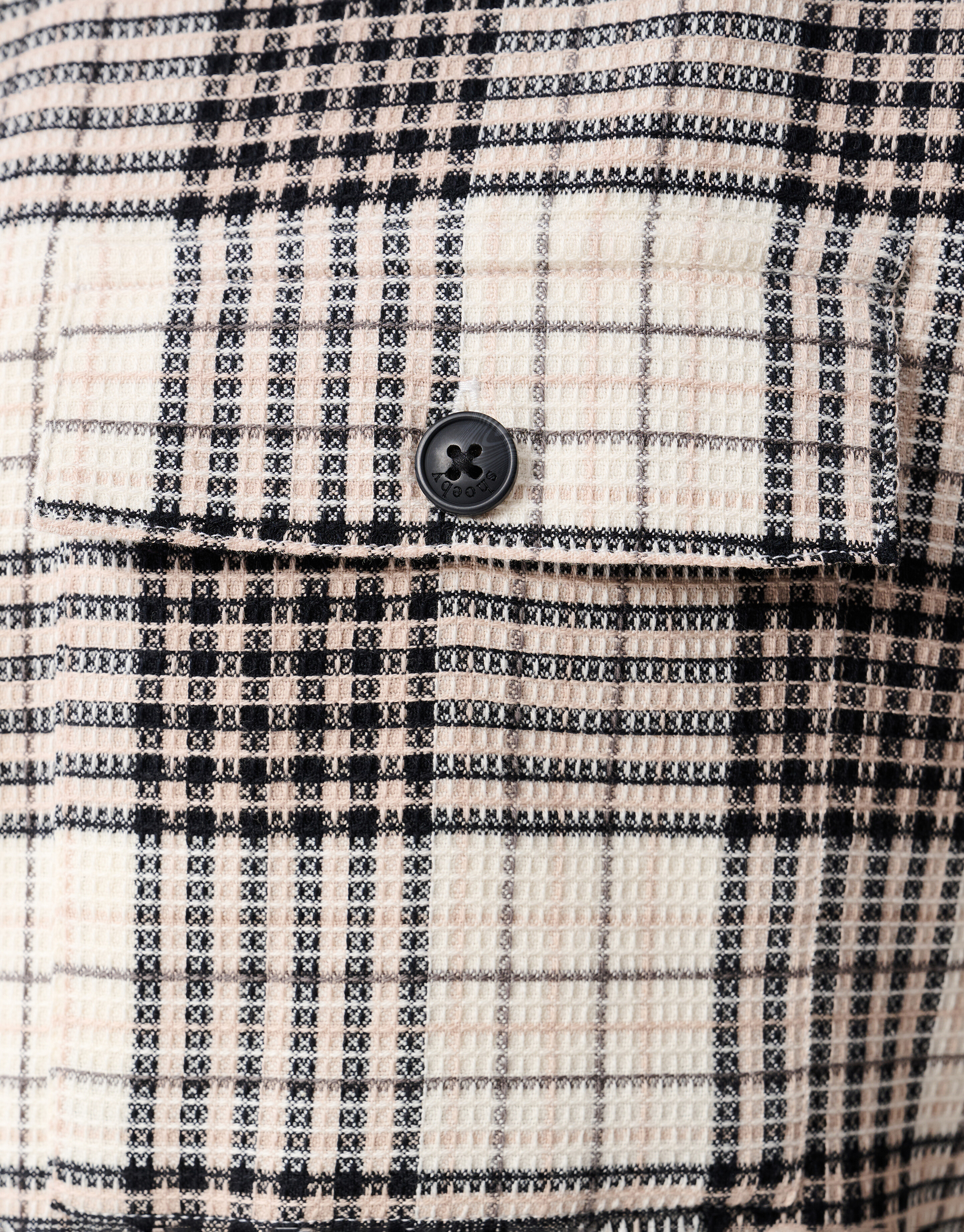 Ruiten Overshirt Gebrochen Weiß SHOEBY MEN