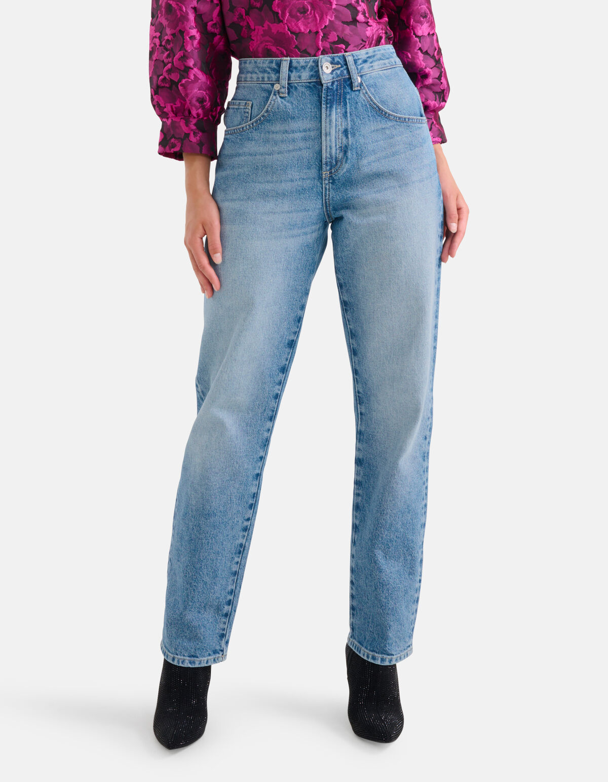 Entspannt sitzende Jeans Mediumstone SHOEBY WOMEN