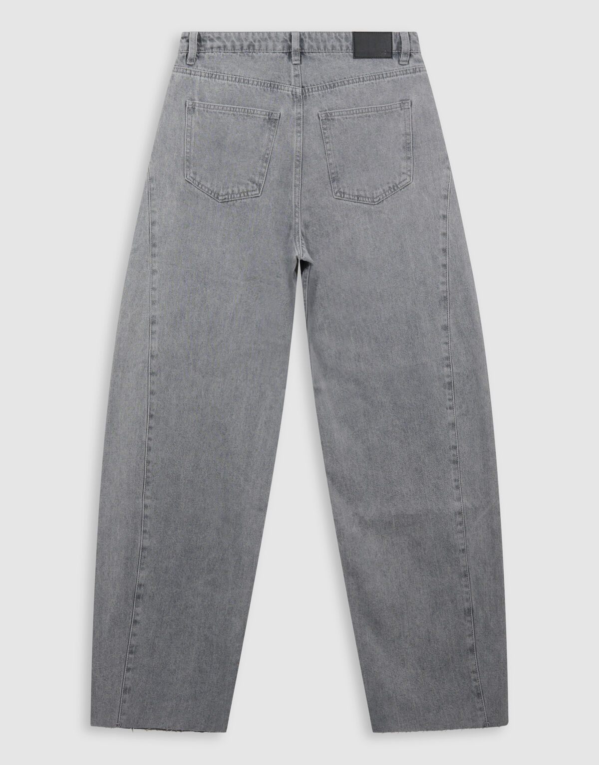 Curved Barrel Fit Jeans Hellgrau SHOEBY WOMEN