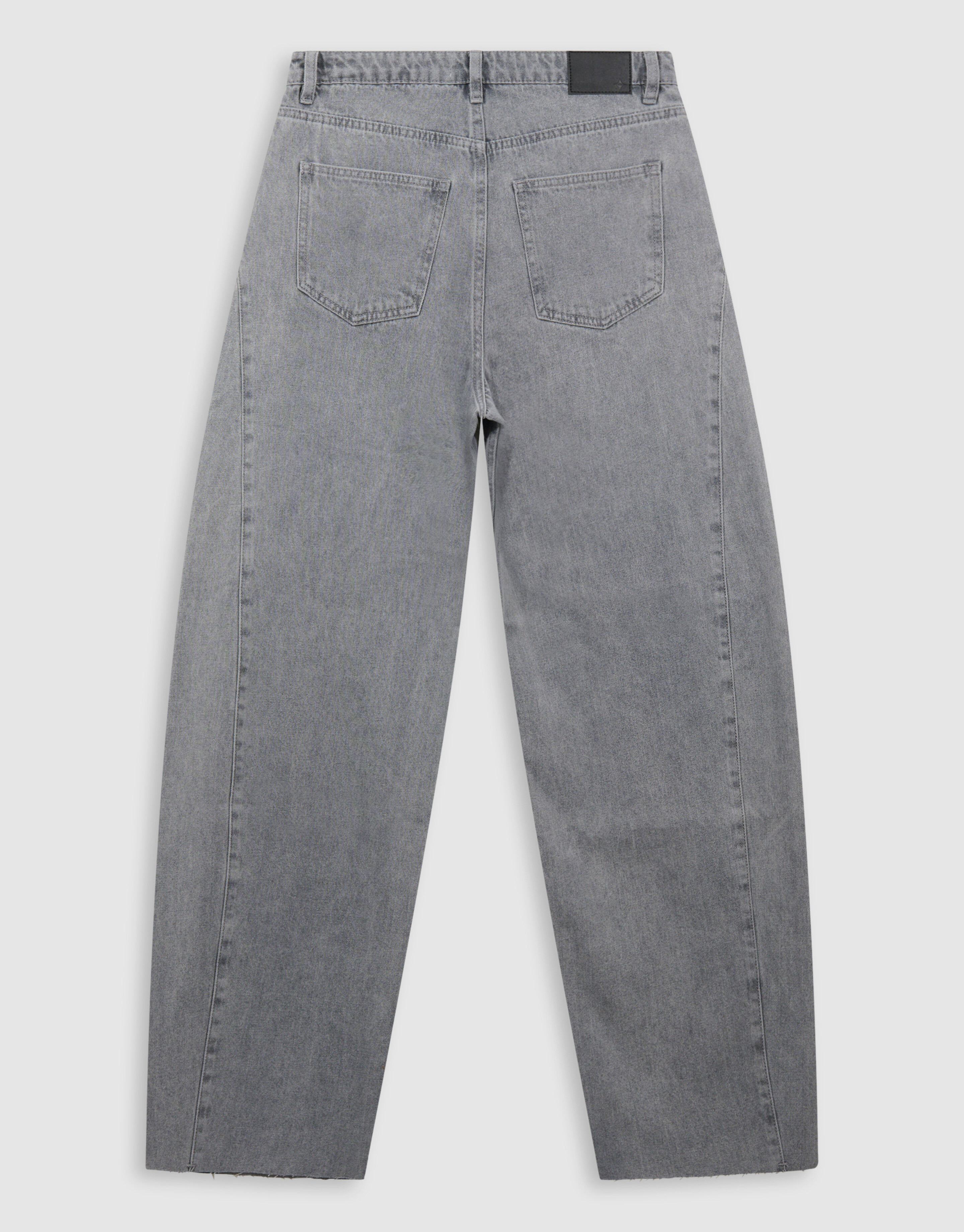 Curved Barrel Fit Jeans Hellgrau SHOEBY WOMEN