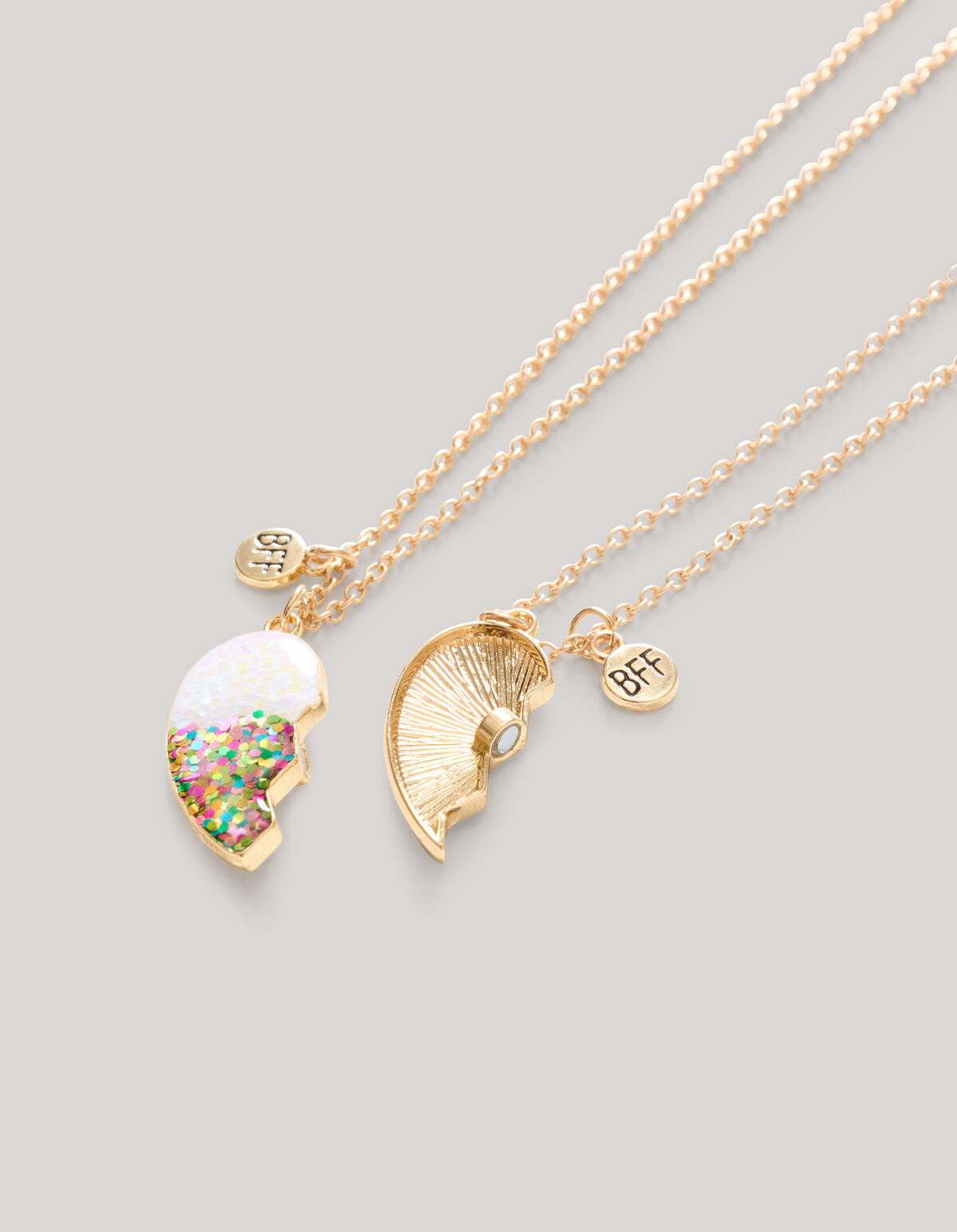 BFF Halsketten-Set Gold SHOEBY ACCESSOIRES