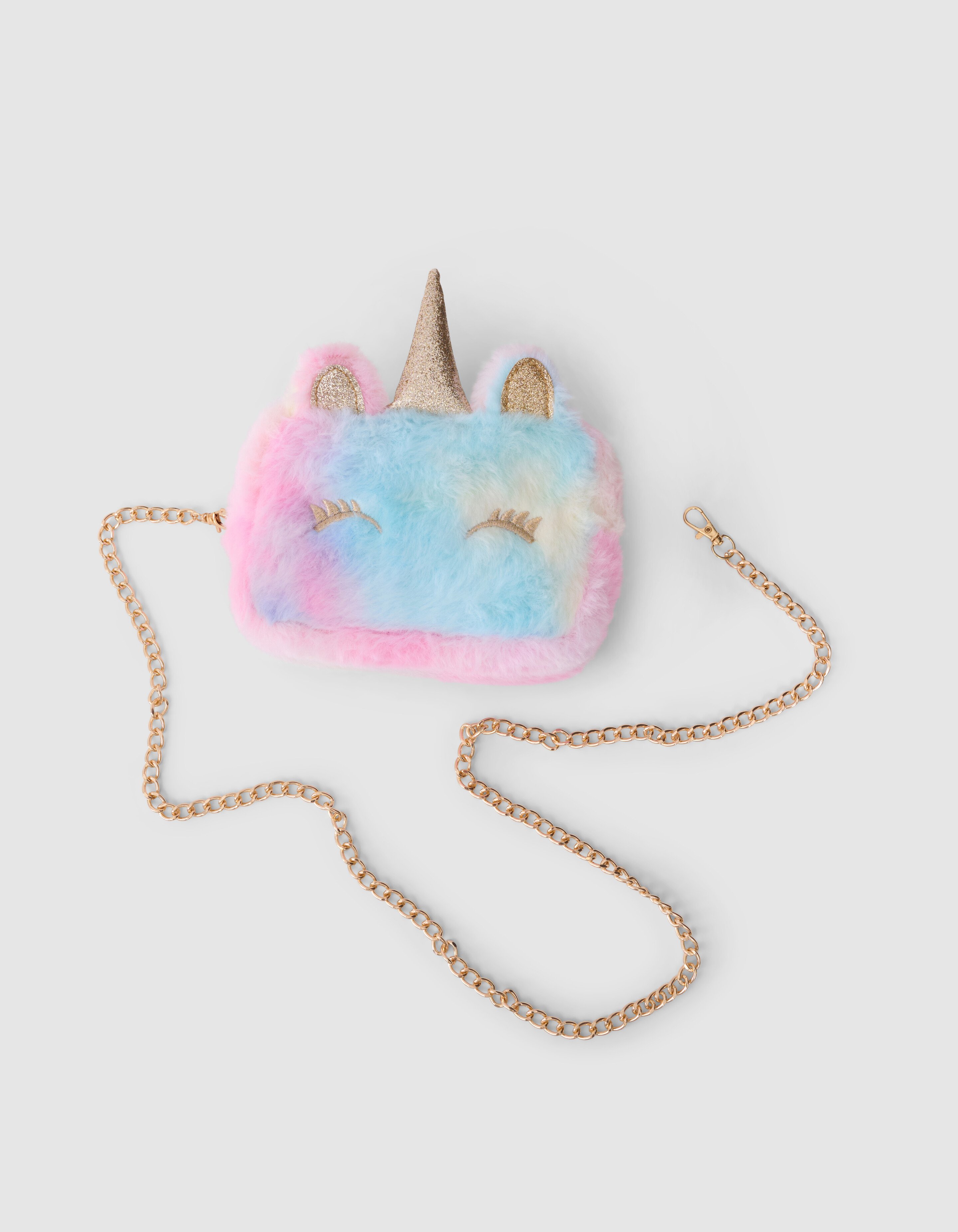 Einhorn-Glitzertasche Blau/Rosa SHOEBY ACCESSOIRES