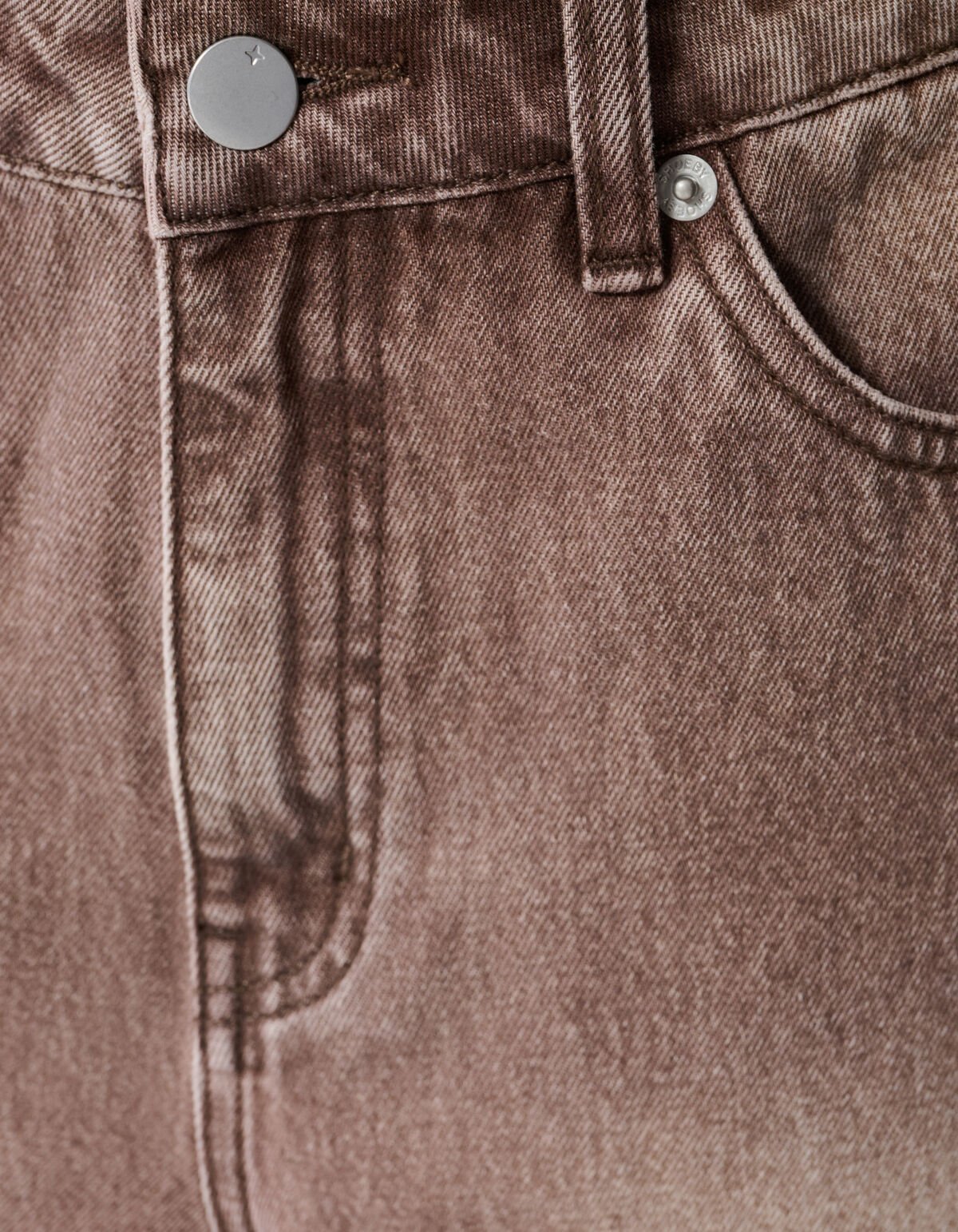 Braune Jeansshorts SHOEBY WOMEN