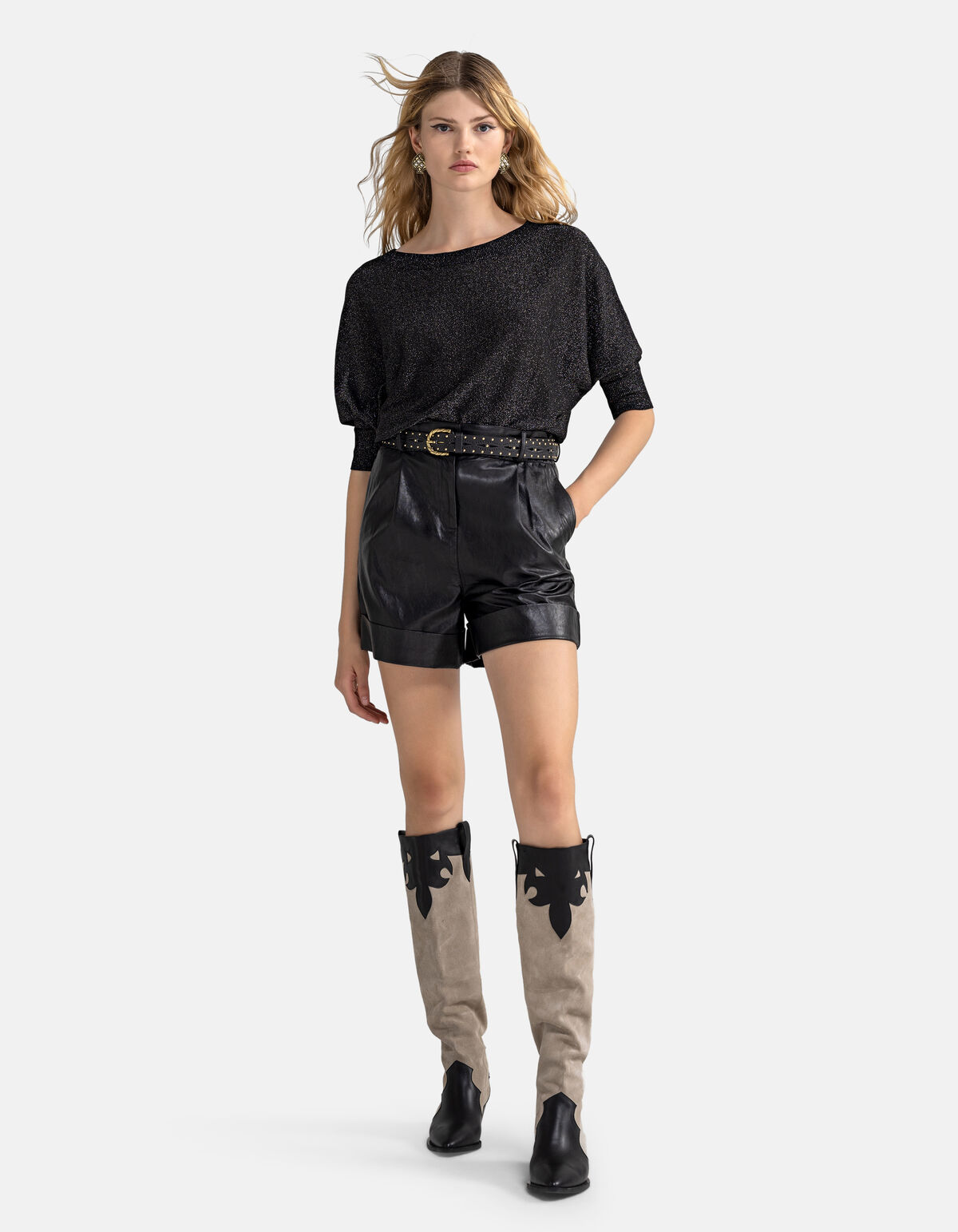 Hohe Lederstiefel SHOEBY SHOES