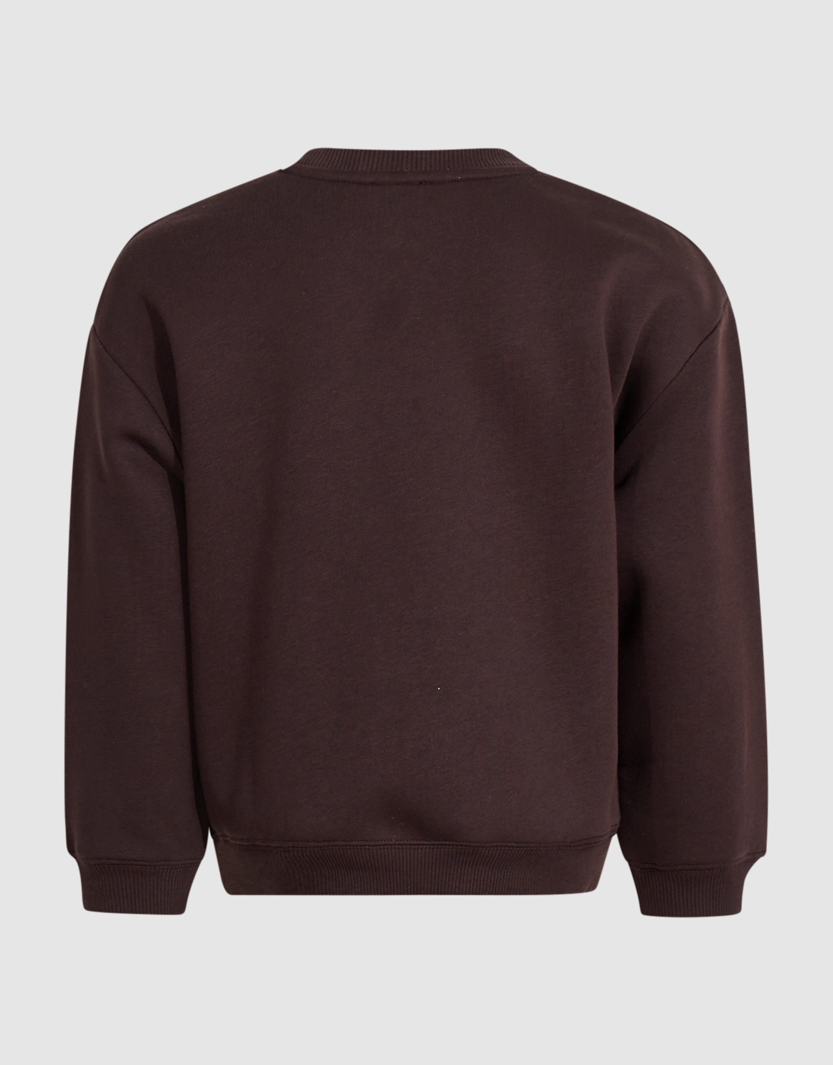 Party Smiley Sweatshirt Dunkelbraun SHOEBY BOYS