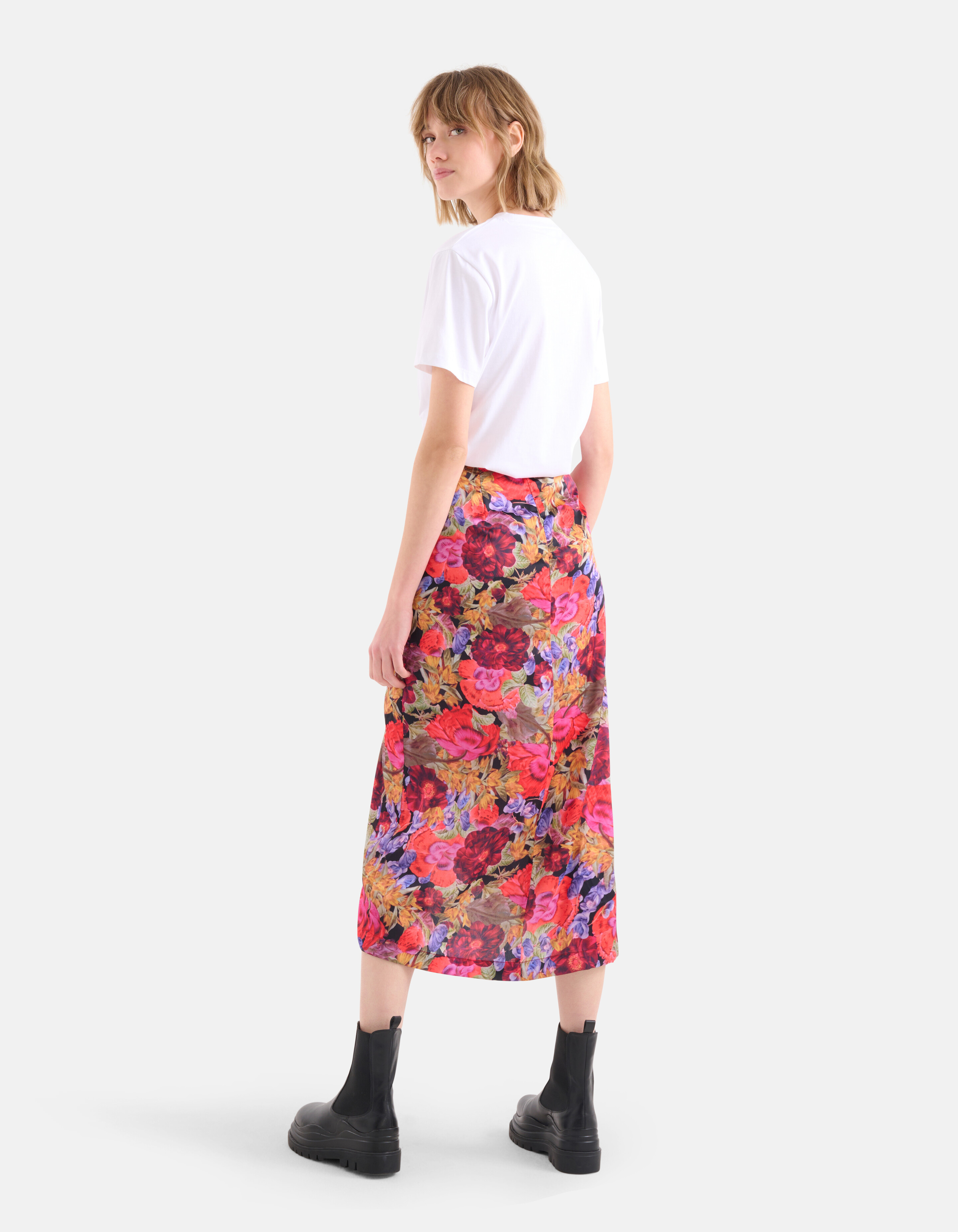 Vintage-Rock mit Blumenmuster SHOEBY WOMEN