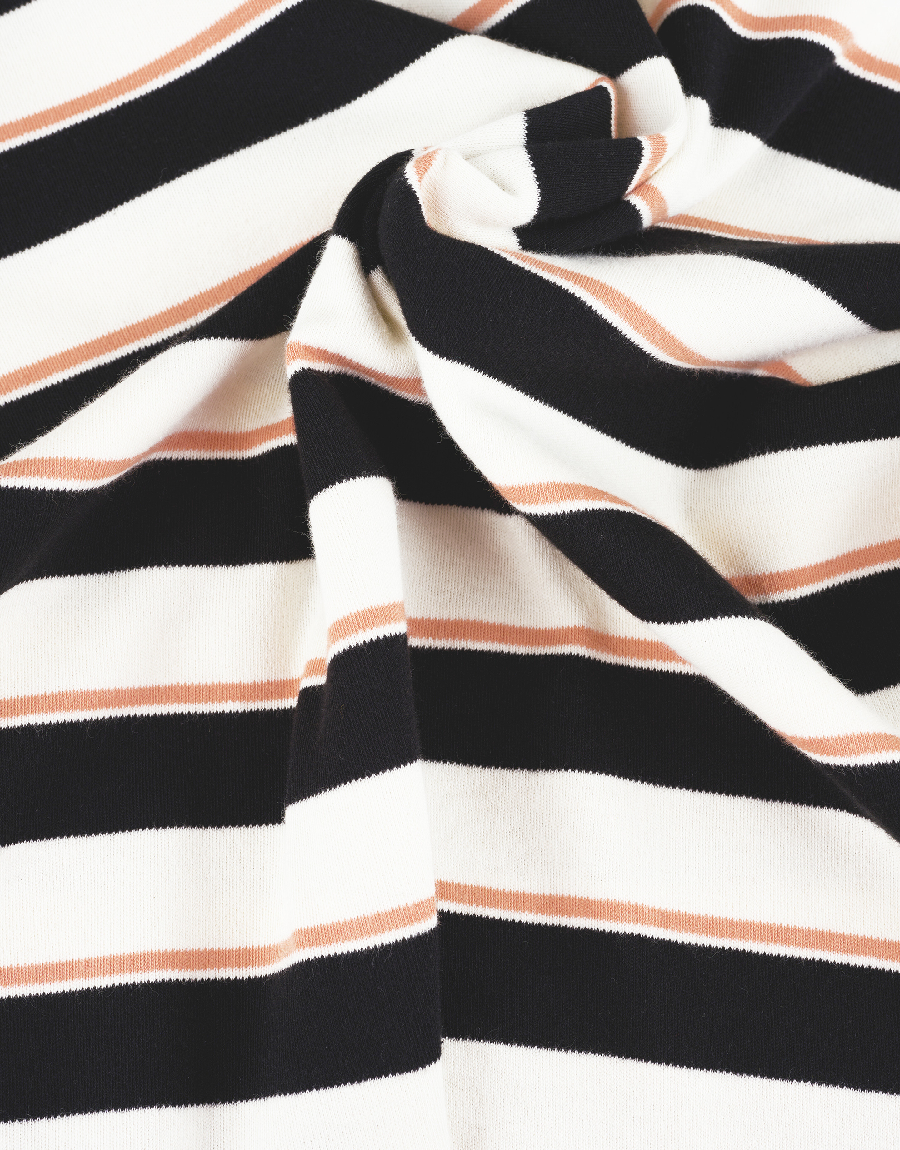 T-Shirt mit Blockstreifen REFILL