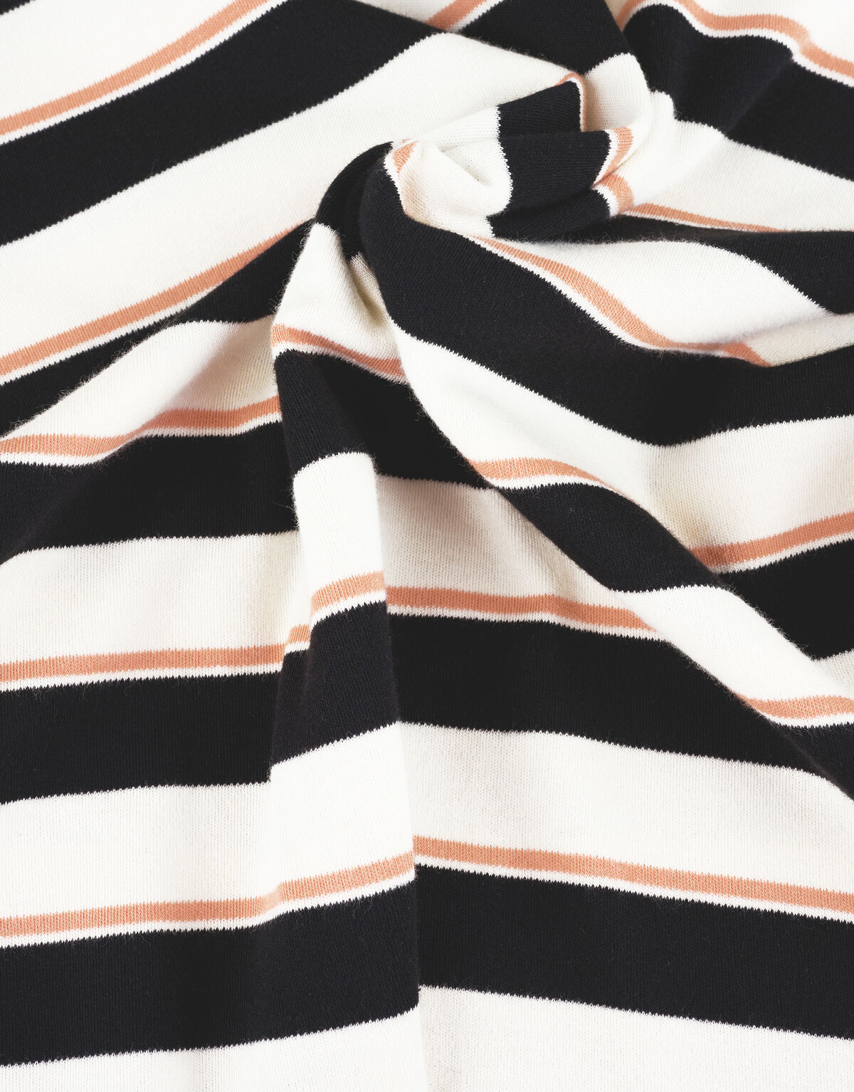 T-Shirt mit Blockstreifen REFILL