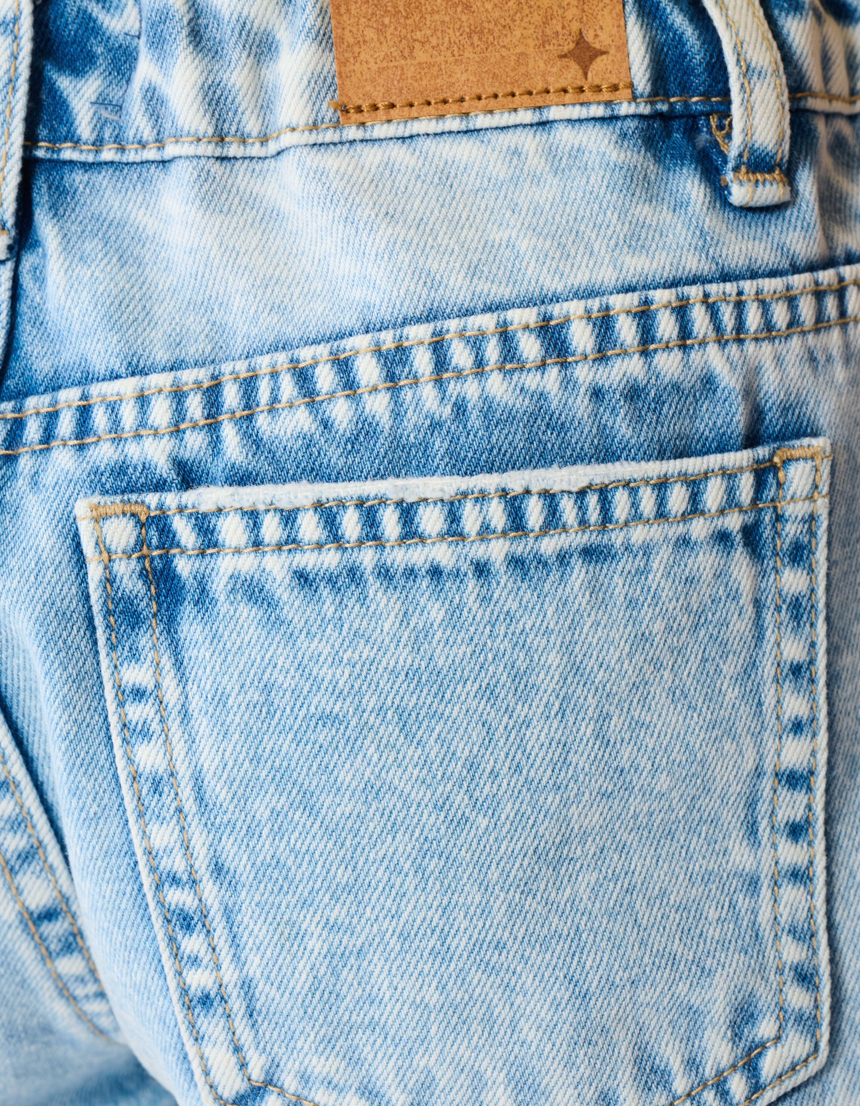 Basis Denim-Shorts Blau SHOEBY GIRLS