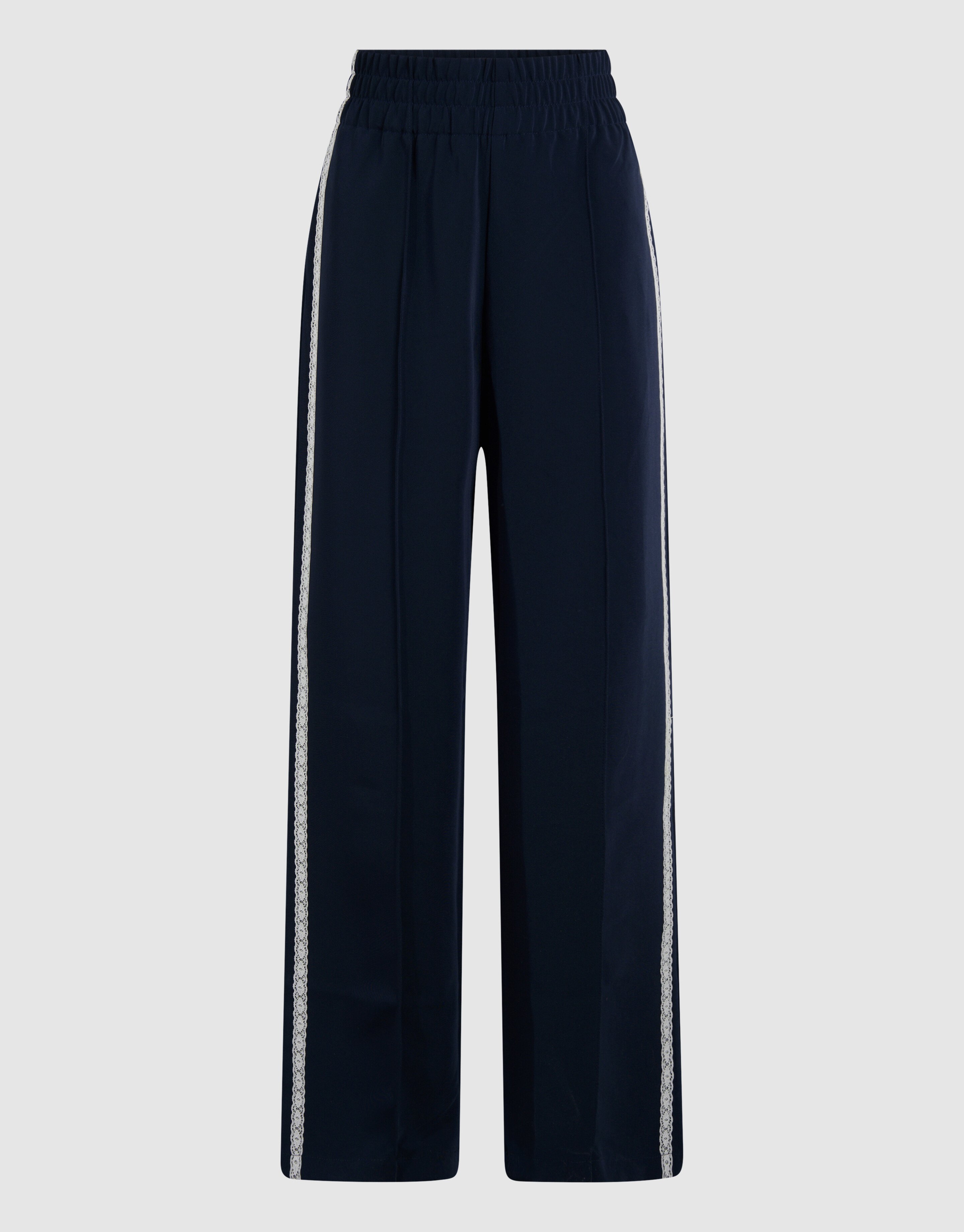 Sportliche Hose mit weitem Bein Dunkelblau SHOEBY WOMEN