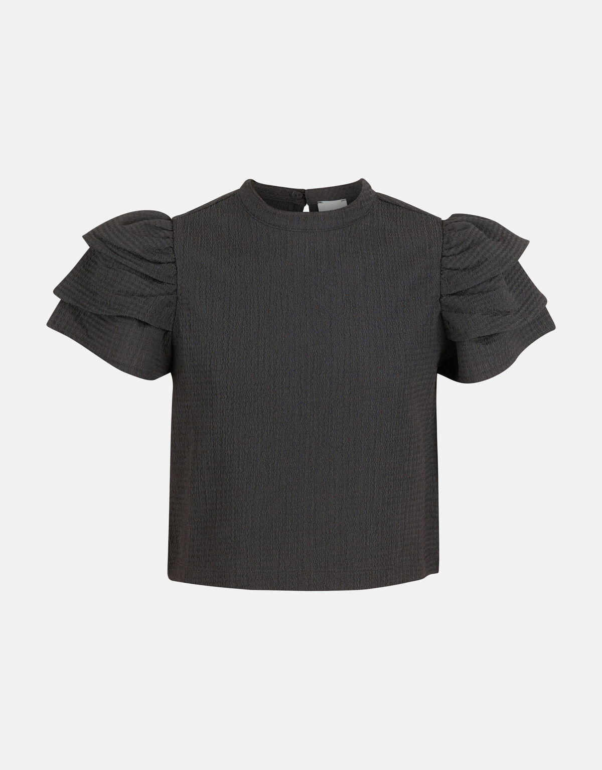 Crinkle Top Dunkelgrau SHOEBY GIRLS
