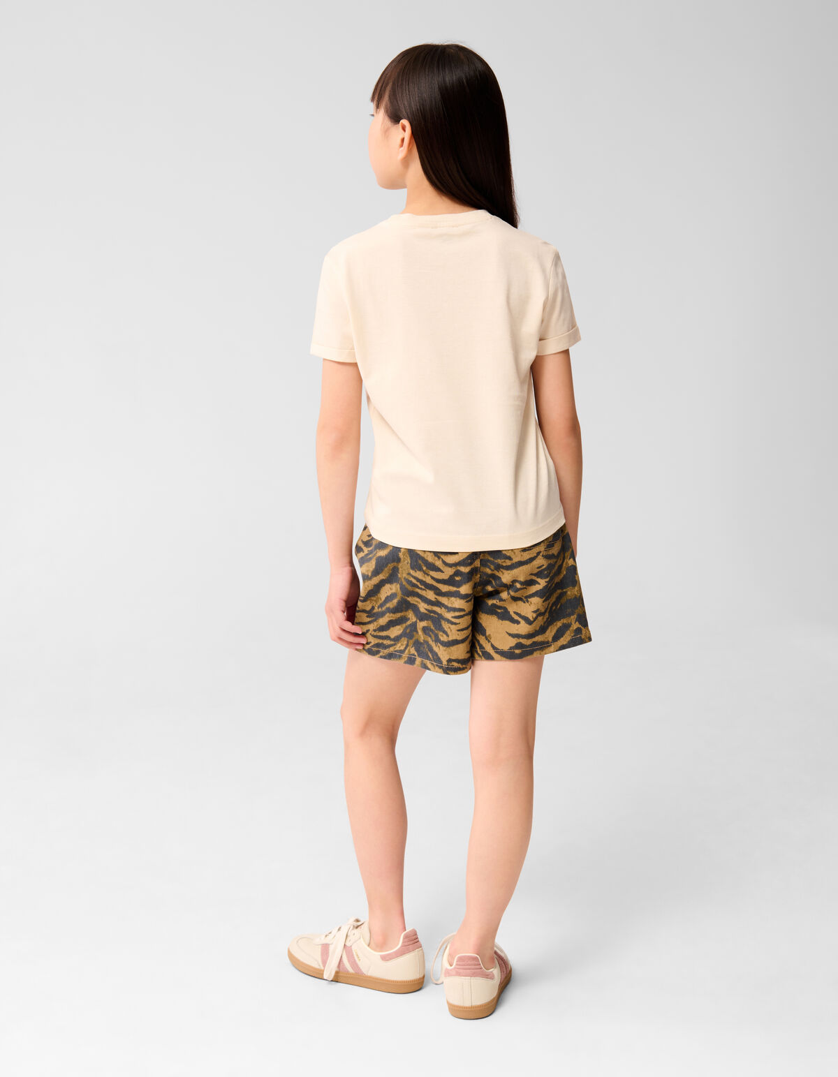 Amour Kunstwerk T-shirt Sand SHOEBY GIRLS