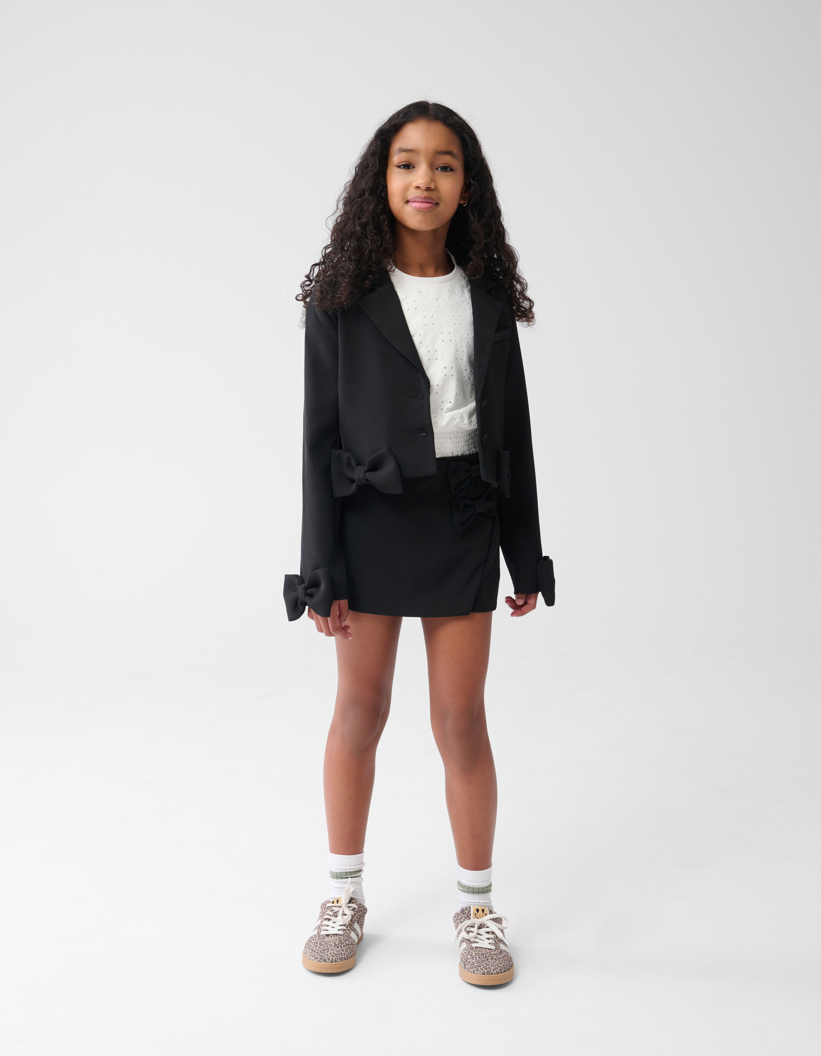 Wickel-Skort Schleife Schwarz SHOEBY GIRLS
