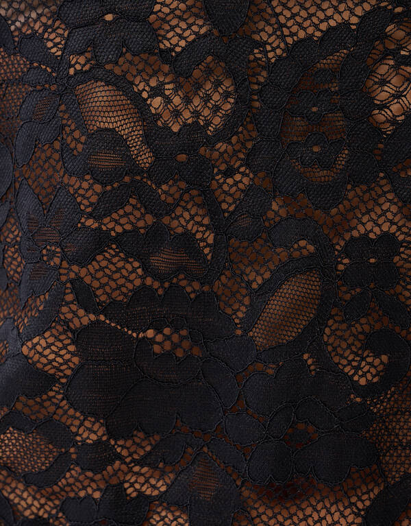 Schwarzes Spitzentop SHOEBY WOMEN