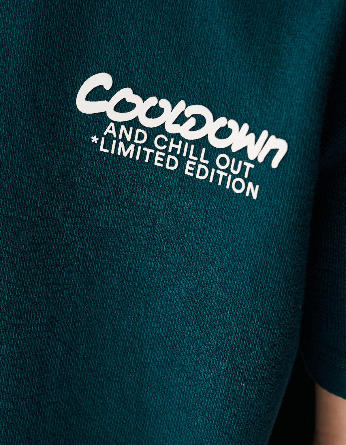 Text T-shirt Grün SHOEBY BOYS