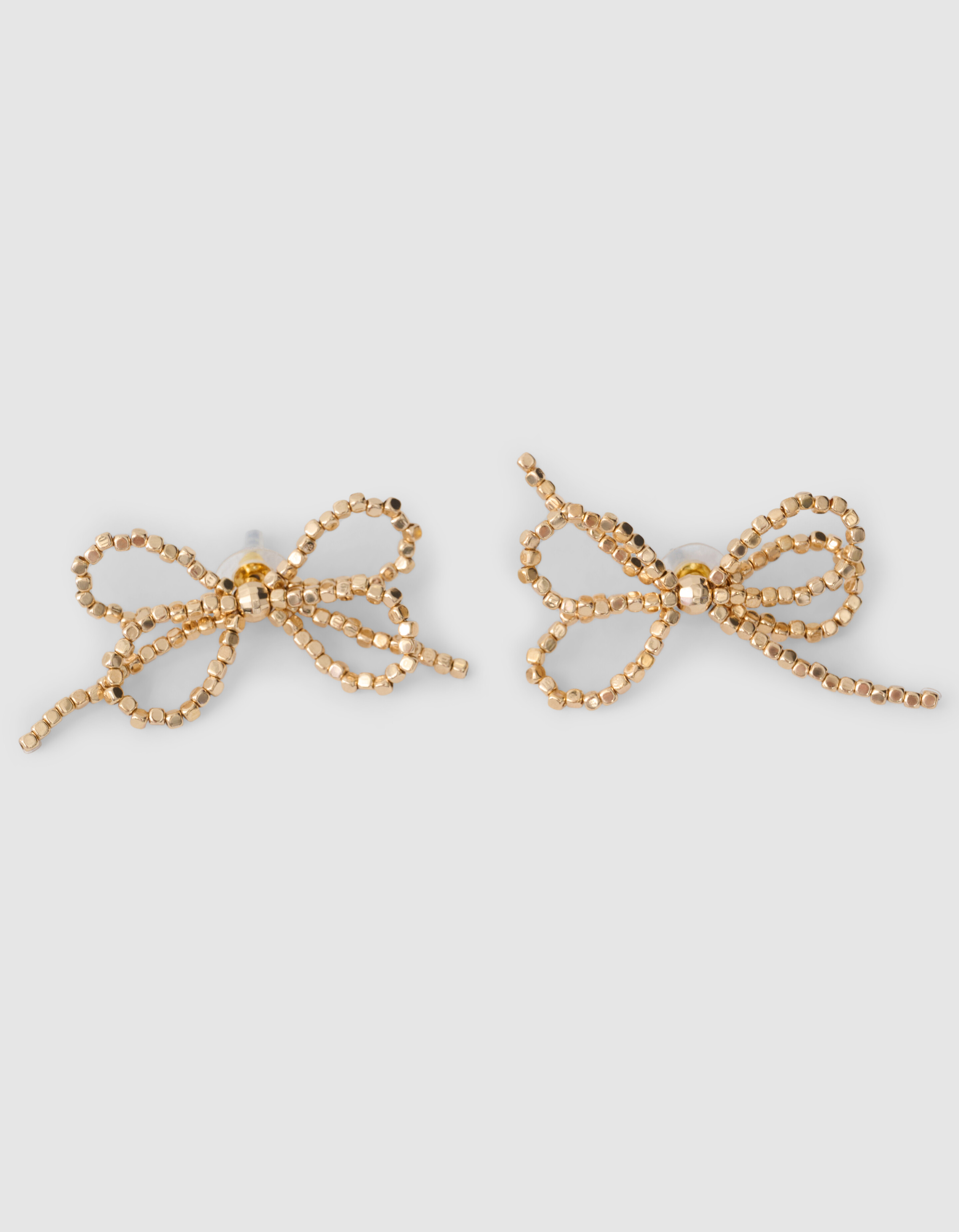 Perlenstrick-Ohrhänger Gold SHOEBY ACCESSOIRES