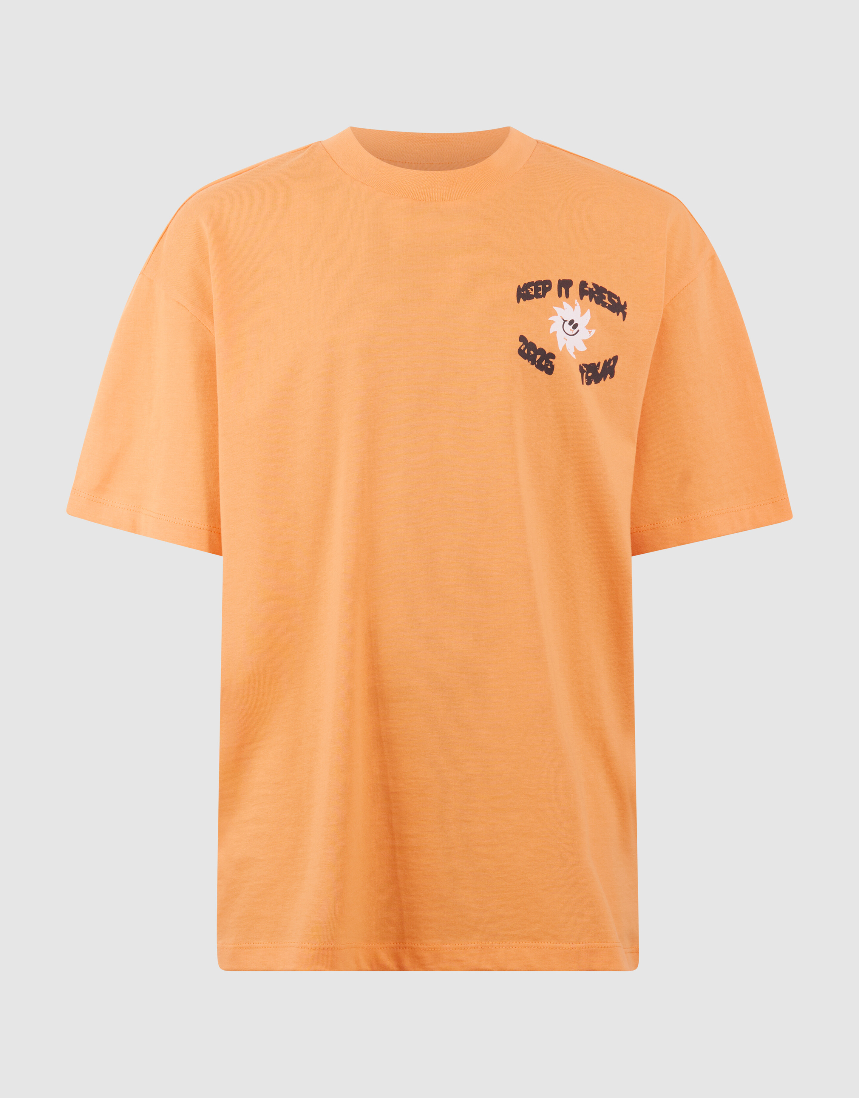 Fresh Tour Artwork T-Shirt Orange SHOEBY BOYS