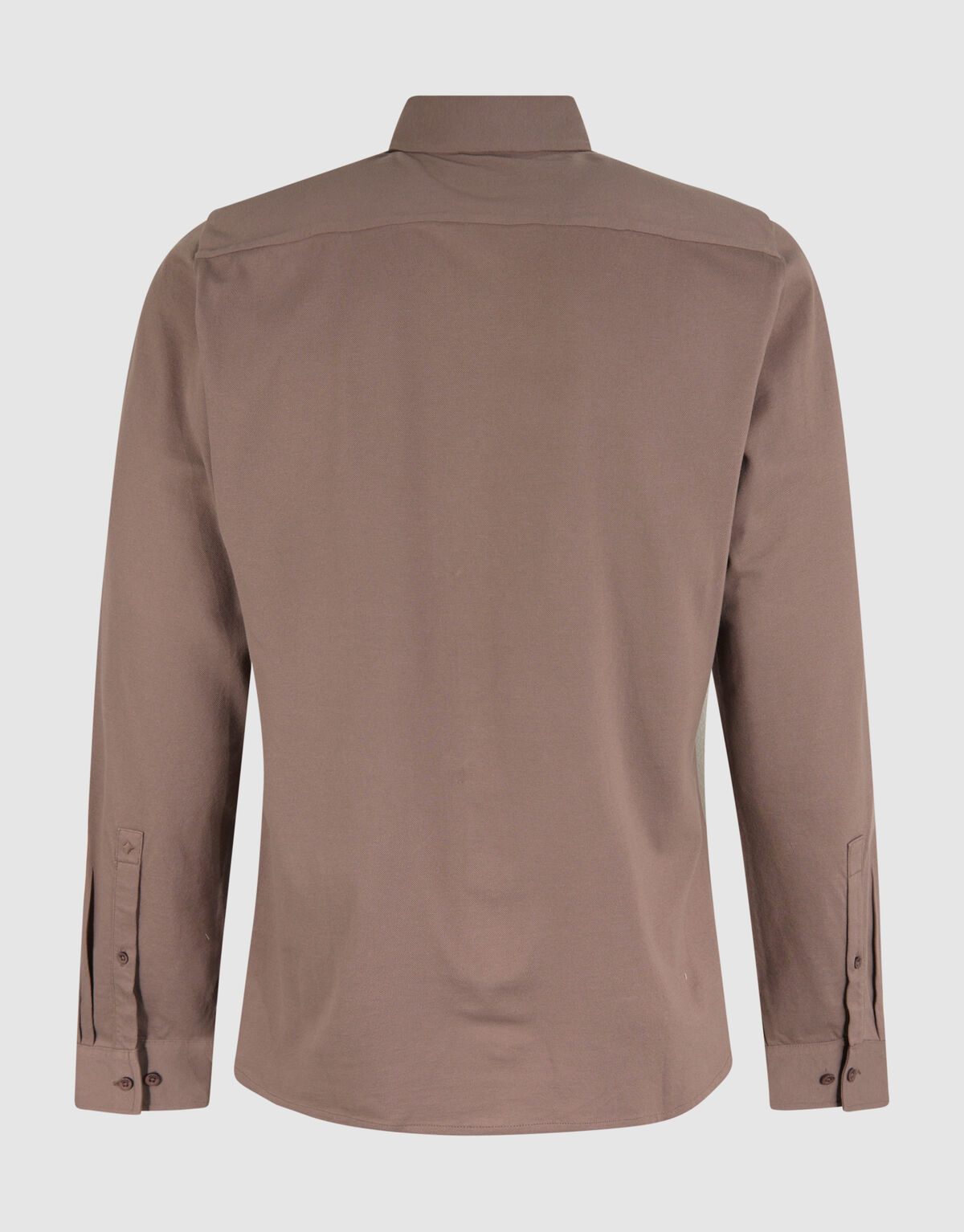 Piqu&eacute;-Hemd Hellbraun SHOEBY MEN