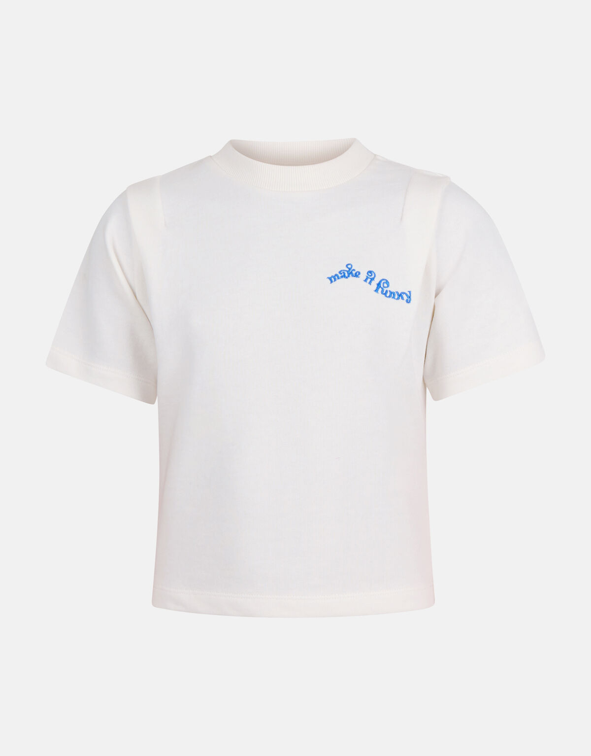 Bold Sweat T-shirt Off White SHOEBY GIRLS