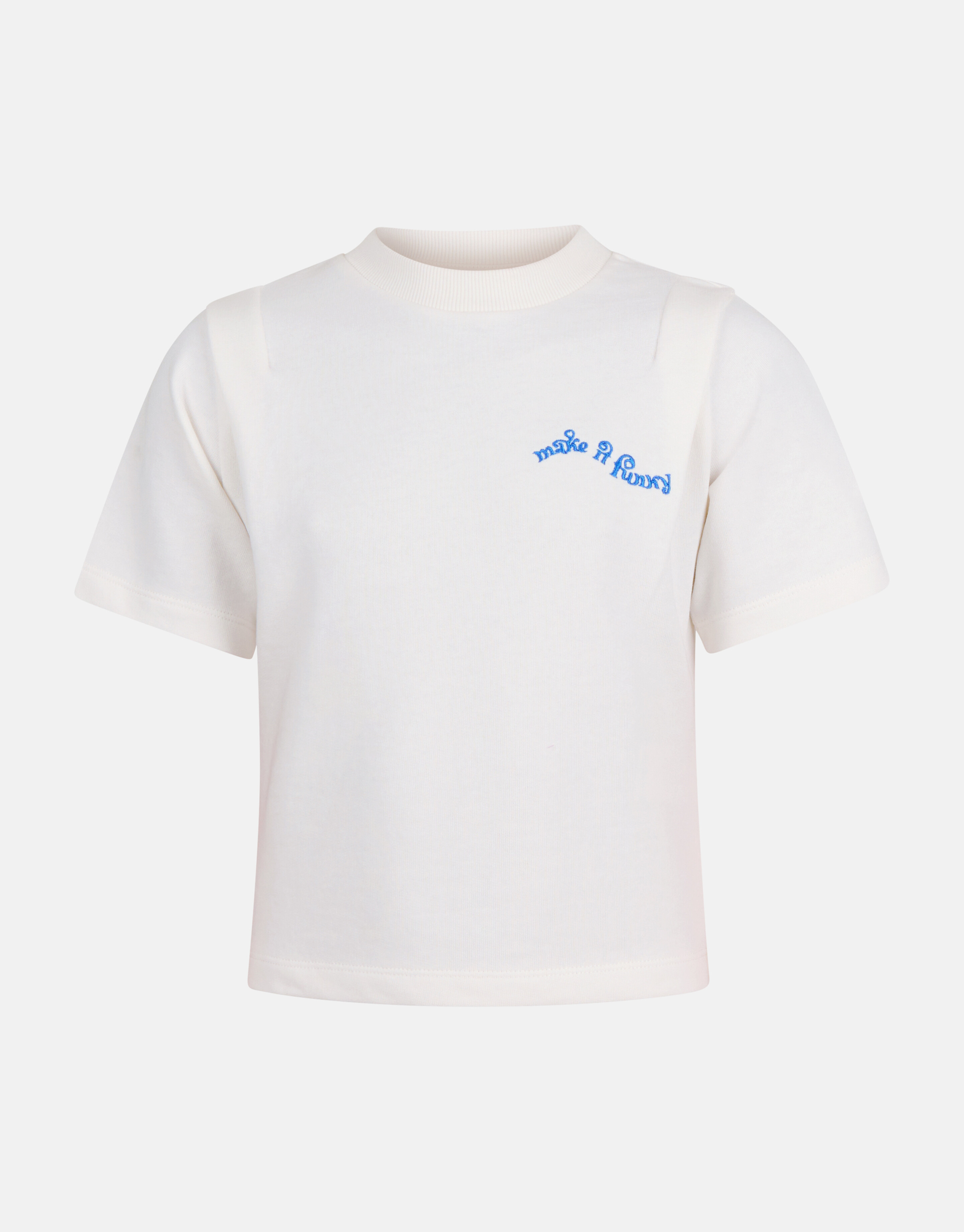 Bold Sweat T-shirt Off White SHOEBY GIRLS