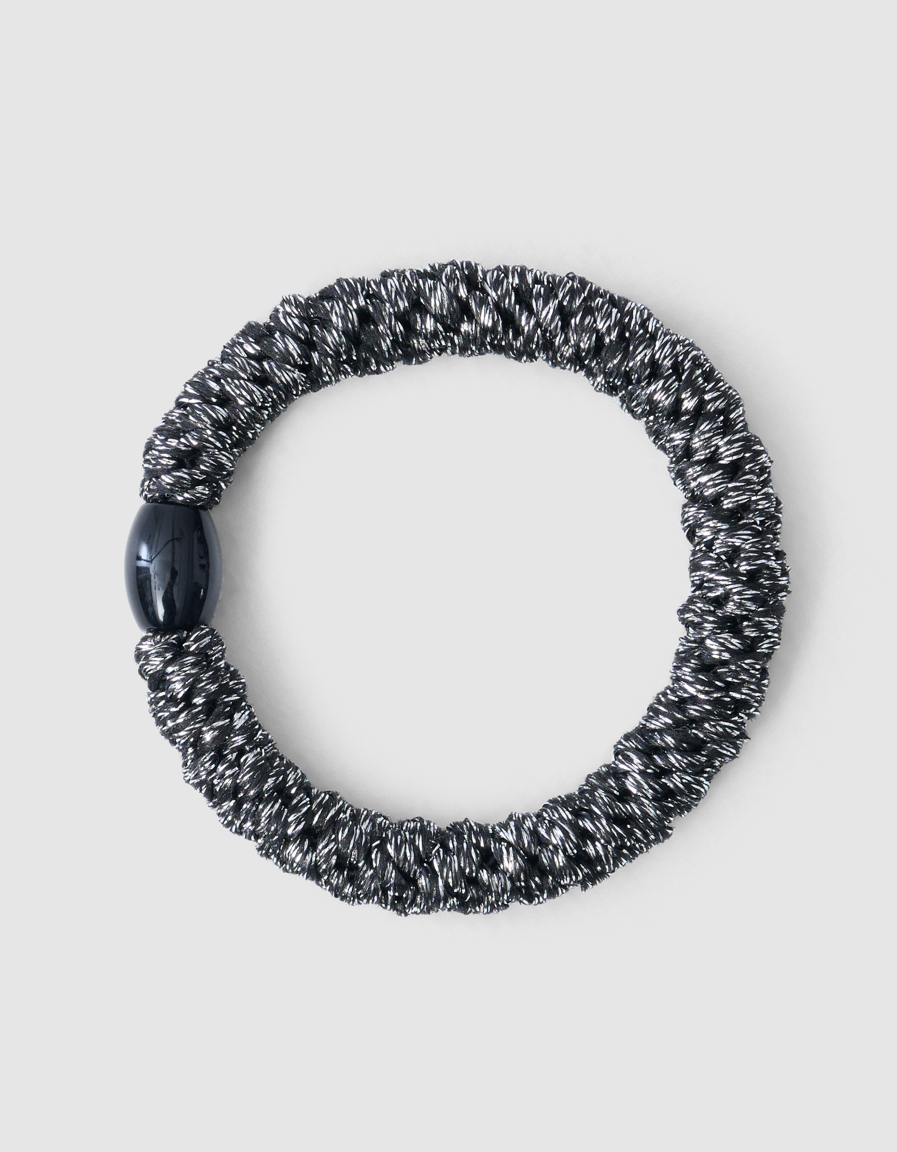 Lurex-Haargummi Dunkelgrau SHOEBY ACCESSOIRES