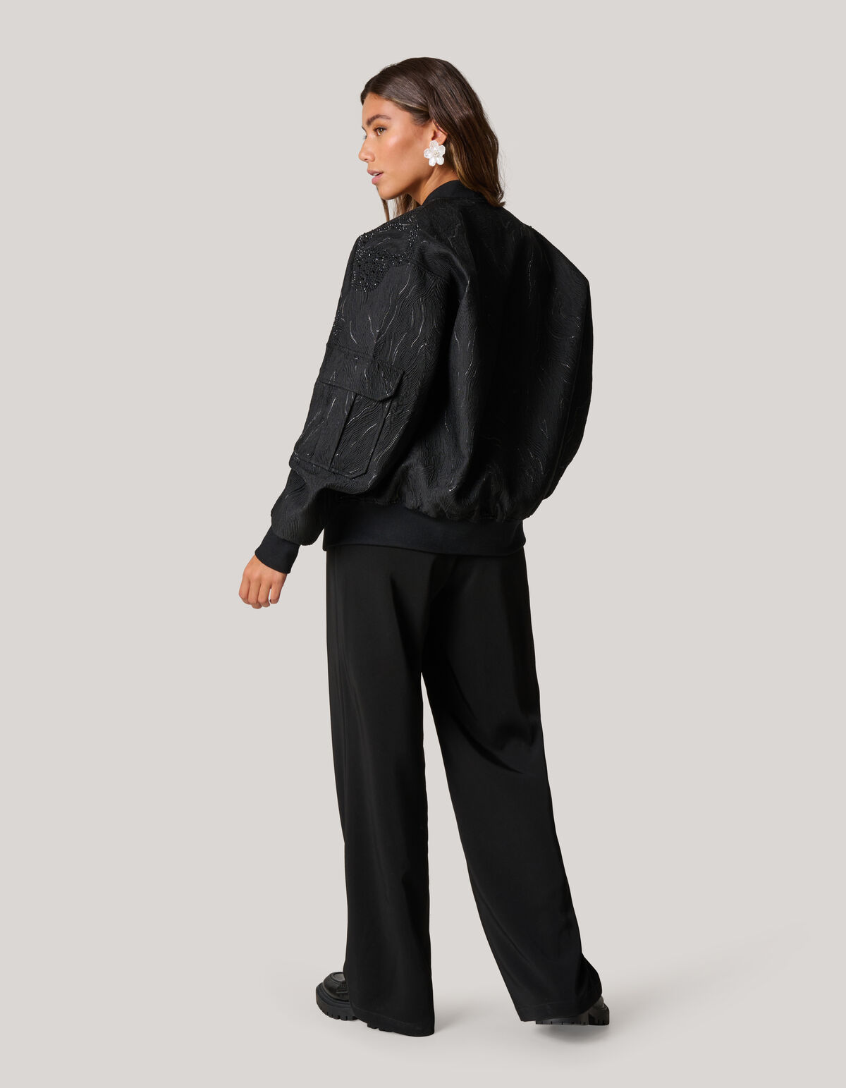 Verschönerter Bomber Zwart SHOEBY WOMEN